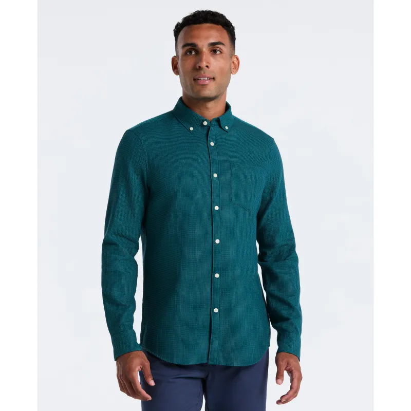 Cotton Blend Waffle Shirt sold by Original Penguin