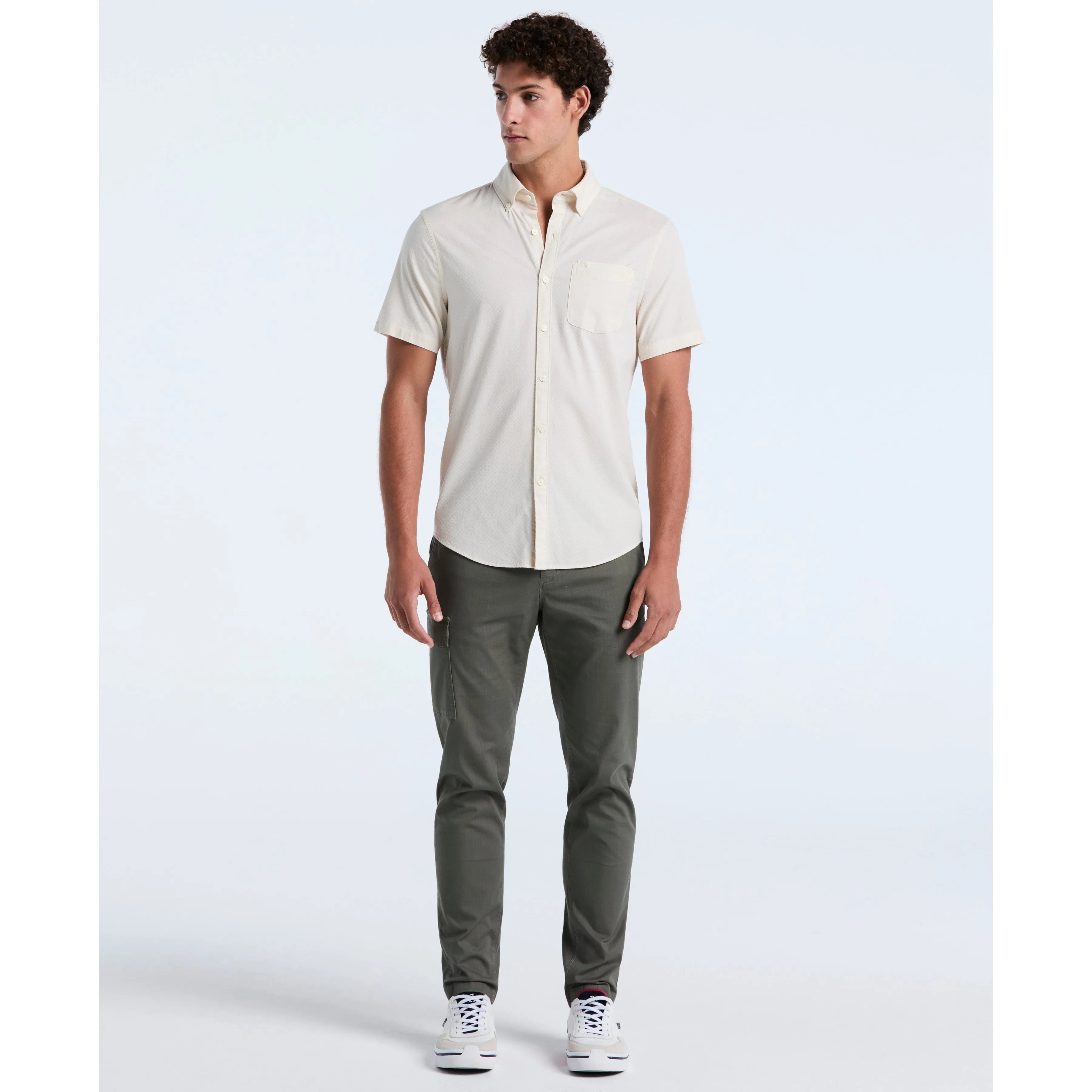 Cotton Dobby Check Shirt sold by Original Penguin product image thumbnail 4