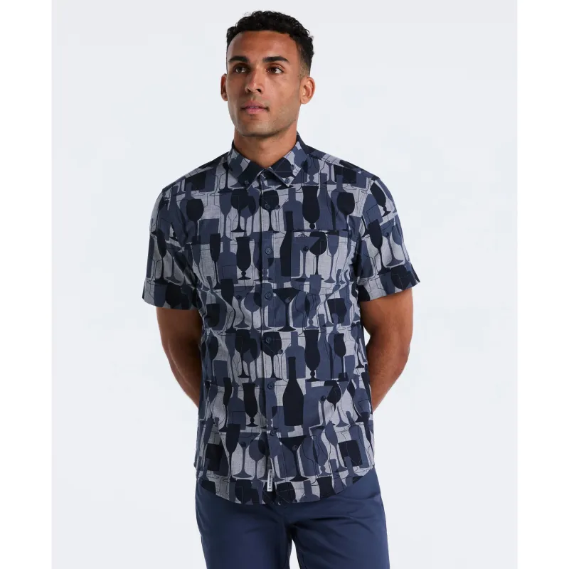 Cotton Cocktail Print Shirt sold by Original Penguin