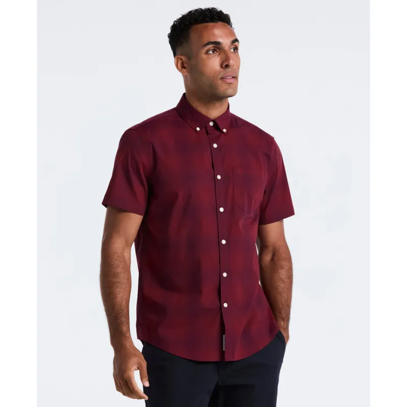 Weave Tonal Plaid Shirt sold by Original Penguin