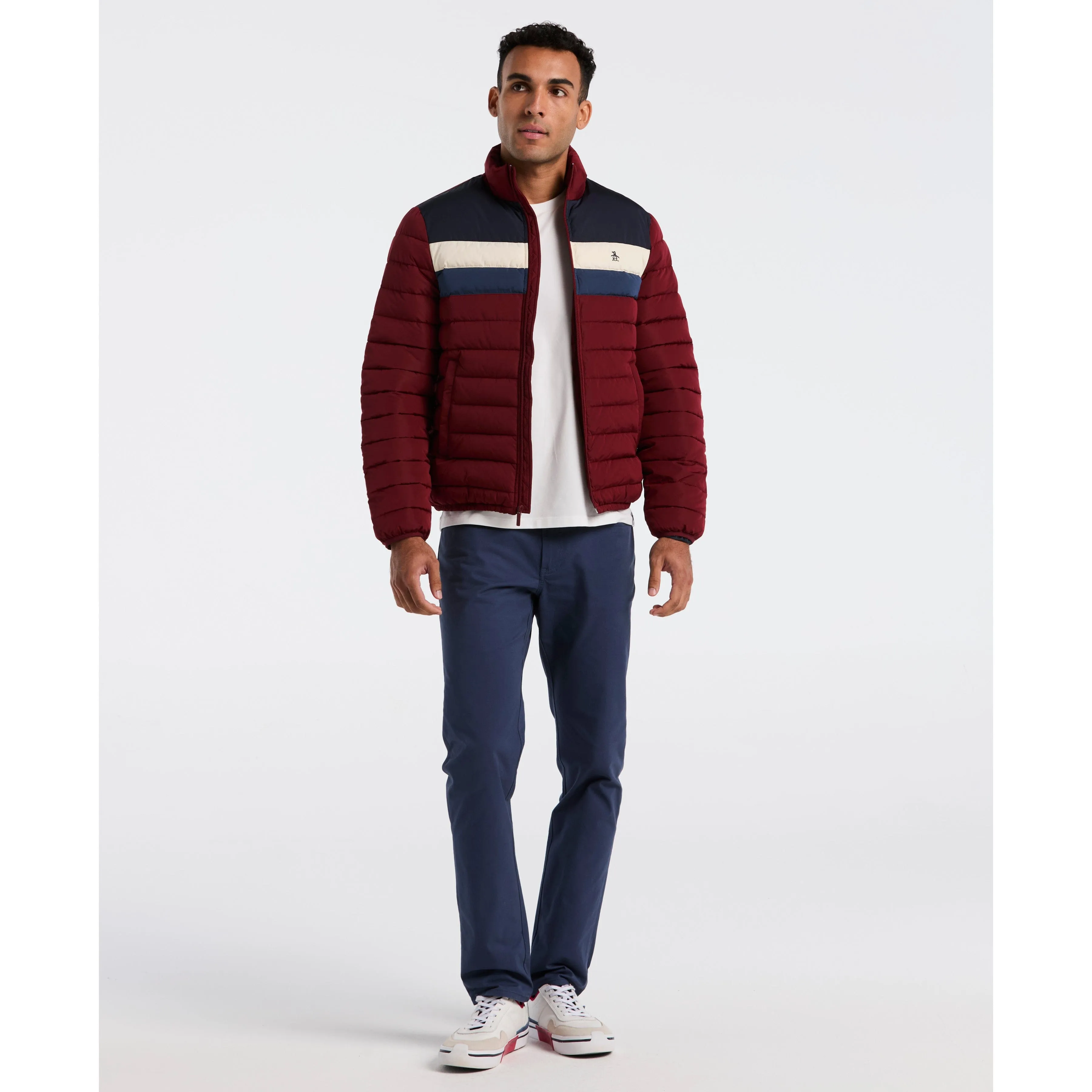 Faux Down Colorblock Jacket sold by Original Penguin product image thumbnail 4