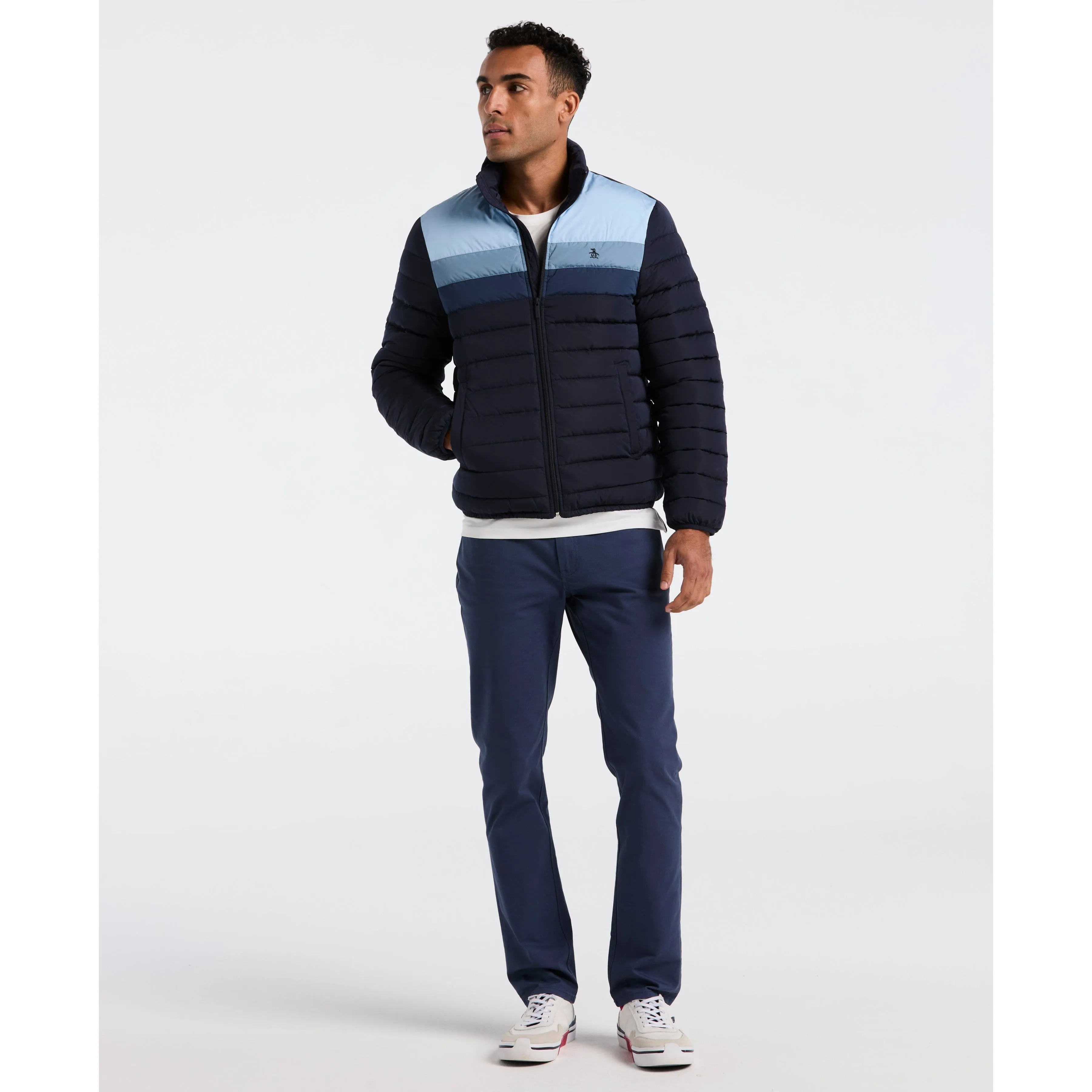 Faux Down Colorblock Jacket sold by Original Penguin product image thumbnail 4
