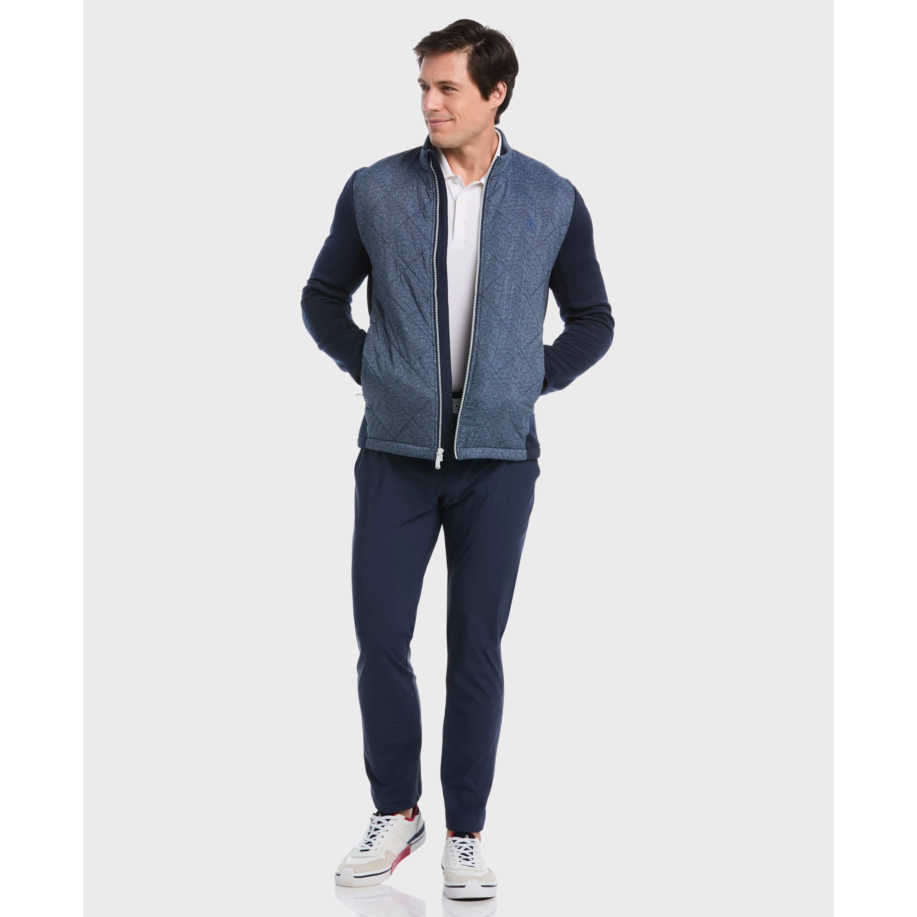 Full Zip Insulated Piping Jacket sold by Original Penguin product image thumbnail 4