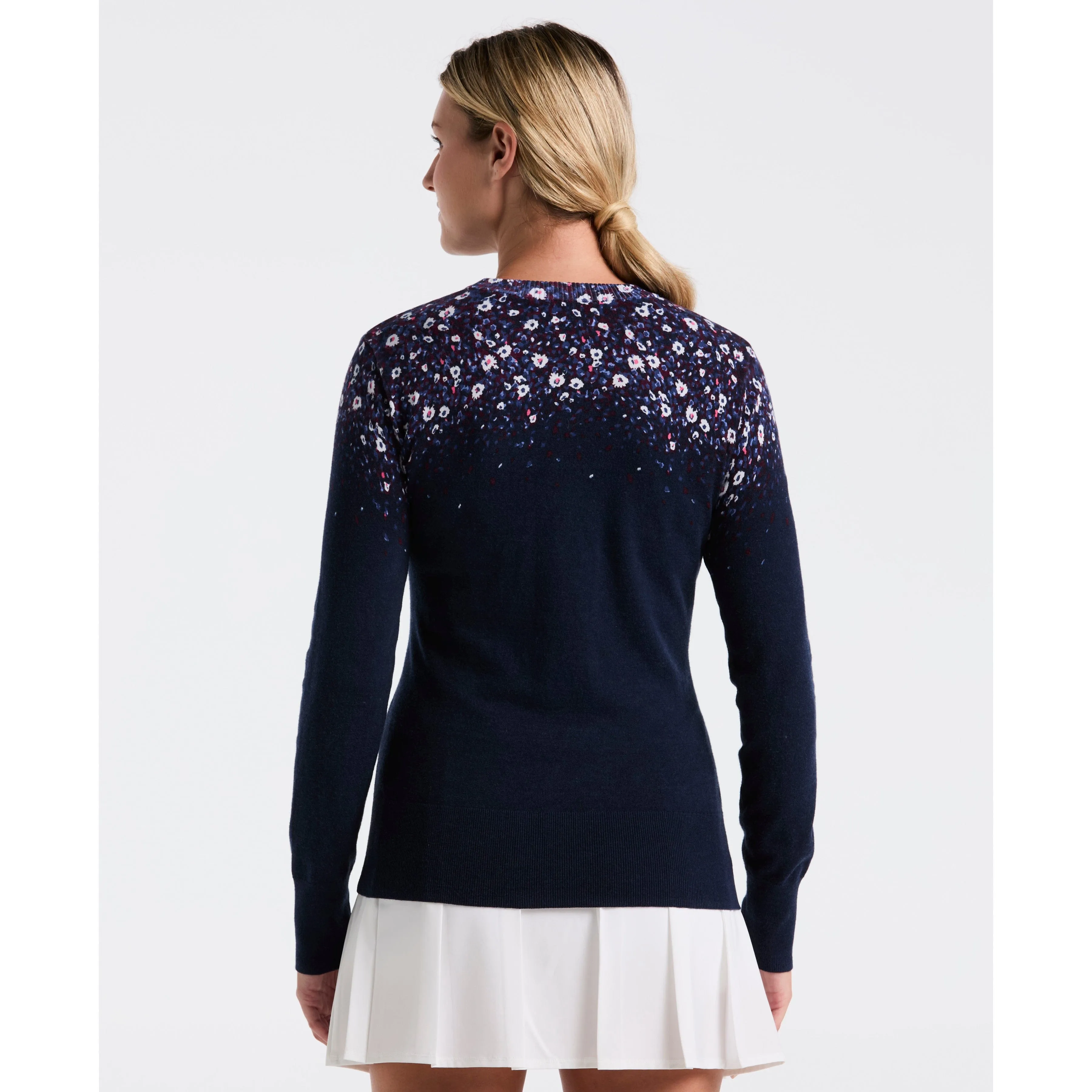 Women's Engineered Zen Floral Sweater sold by Original Penguin product image thumbnail 2