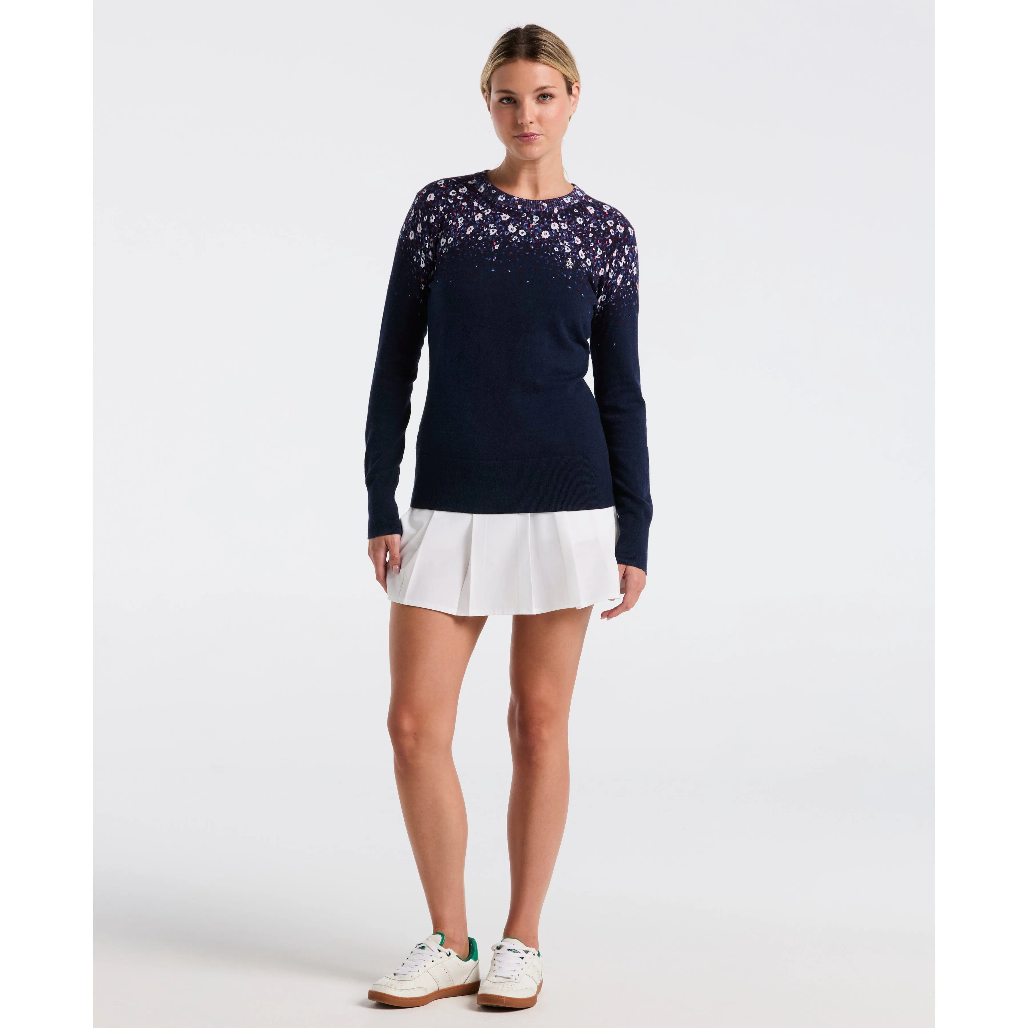 Women's Engineered Zen Floral Sweater sold by Original Penguin product image thumbnail 4