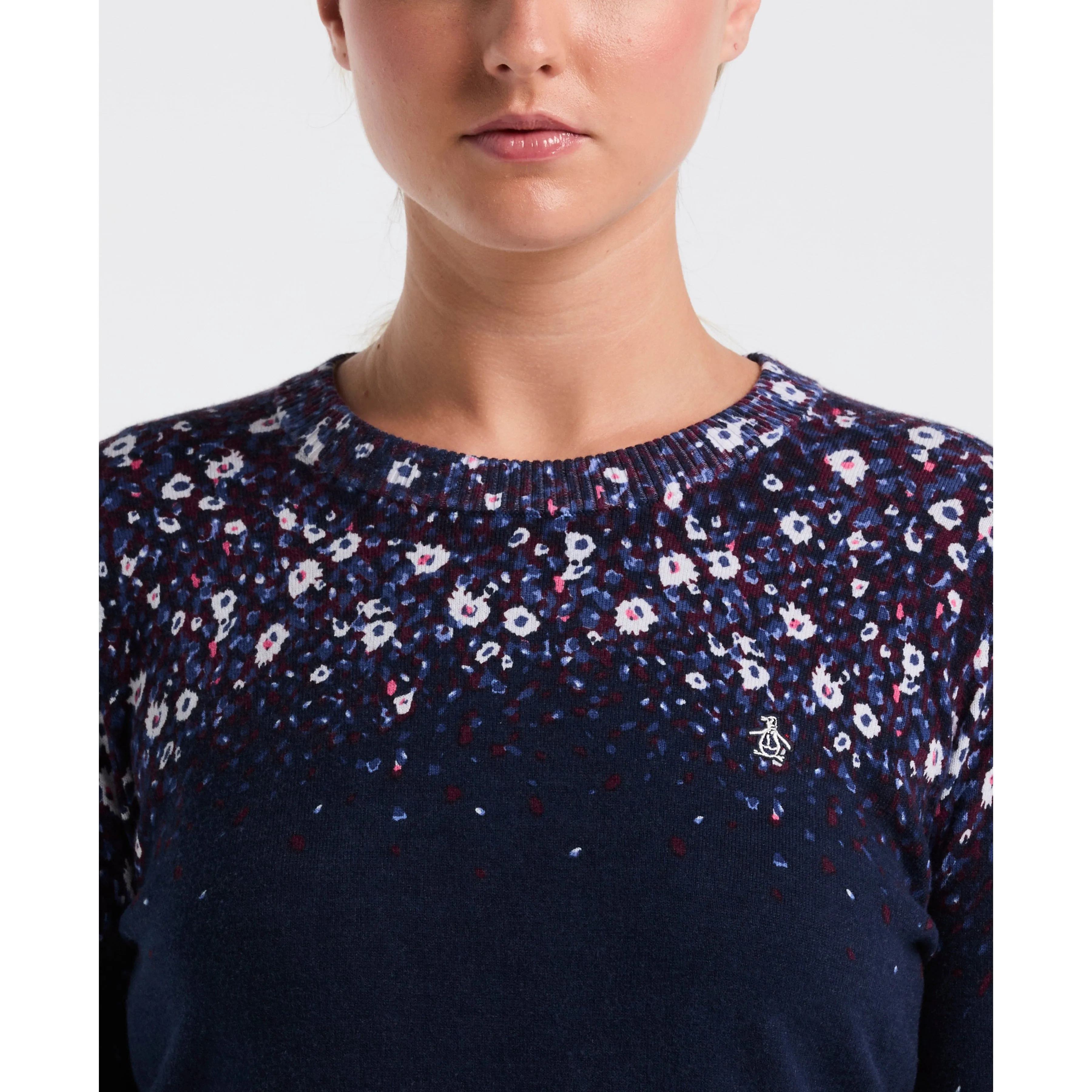 Women's Engineered Zen Floral Sweater sold by Original Penguin product image thumbnail 3