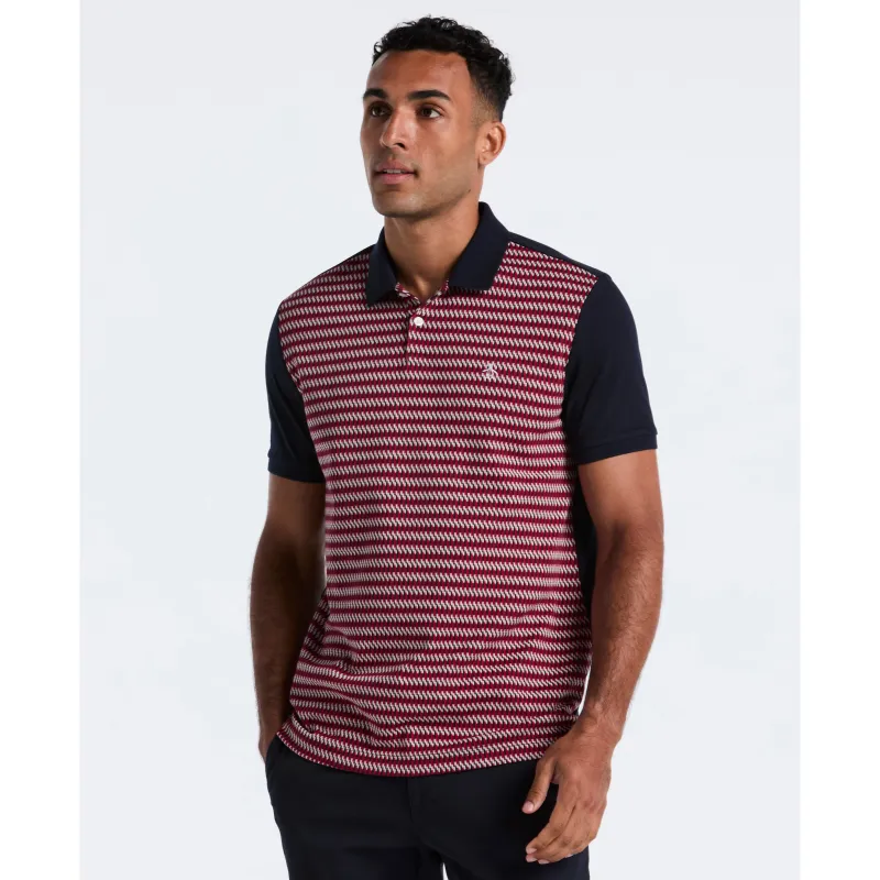 Cotton Zig Zag Polo sold by Original Penguin