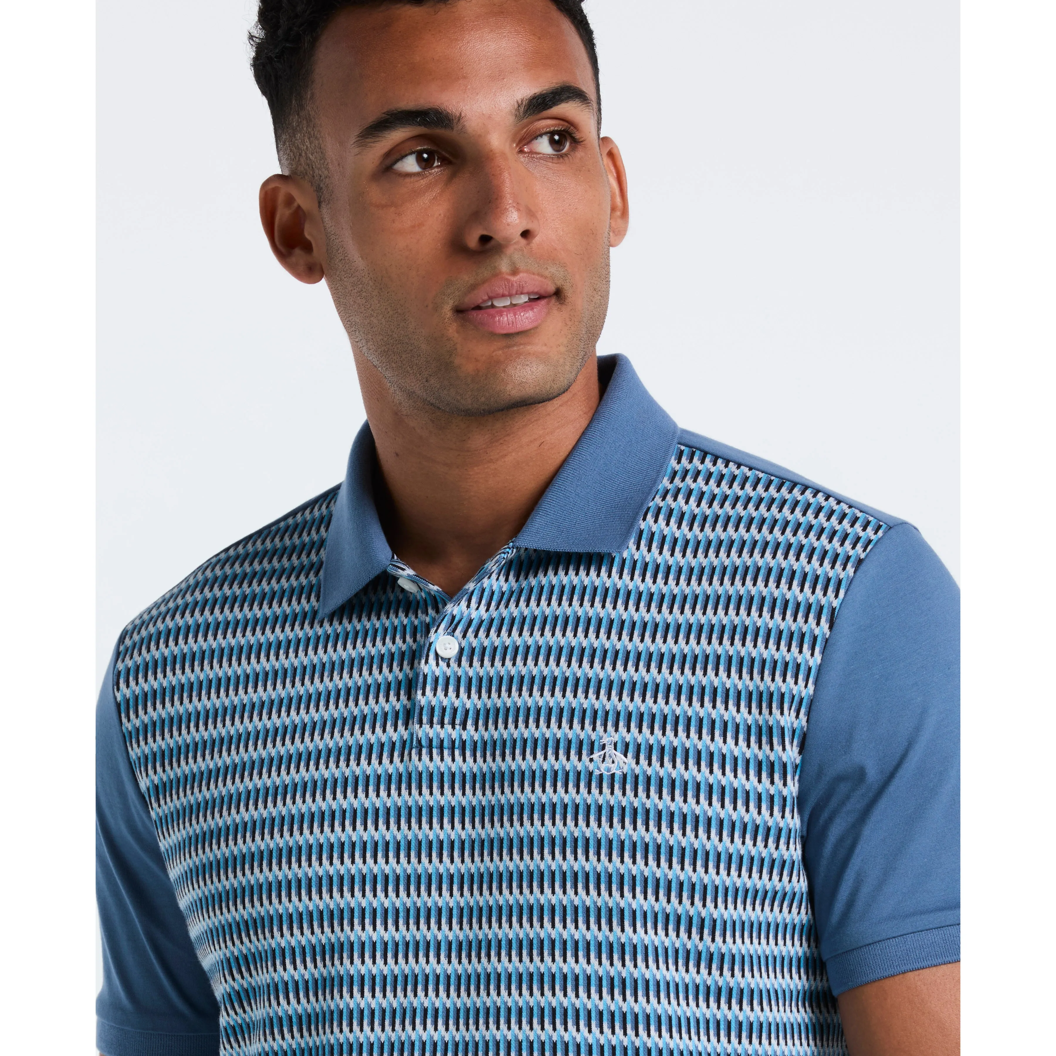 Cotton Zig Zag Polo sold by Original Penguin product image thumbnail 3