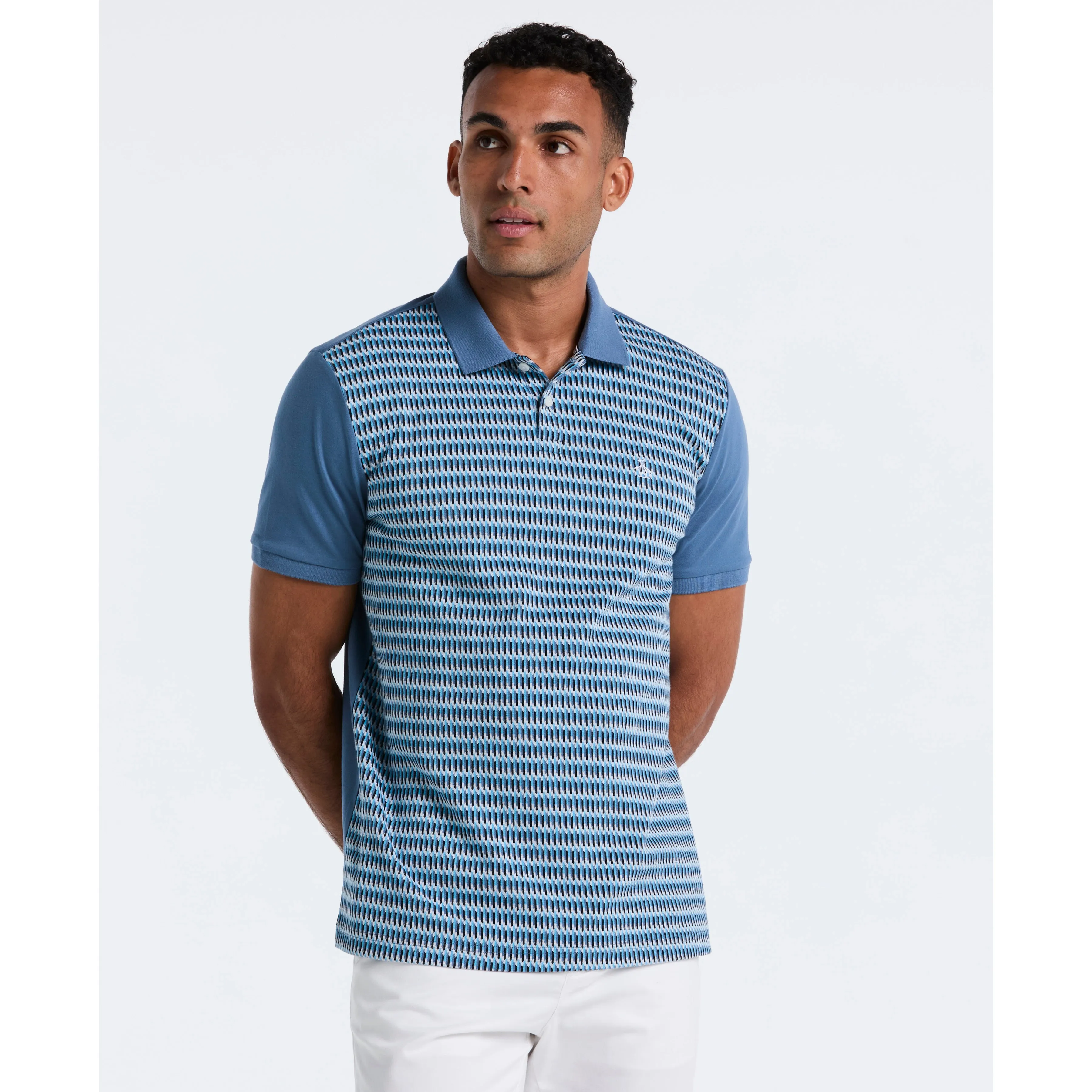Cotton Zig Zag Polo sold by Original Penguin