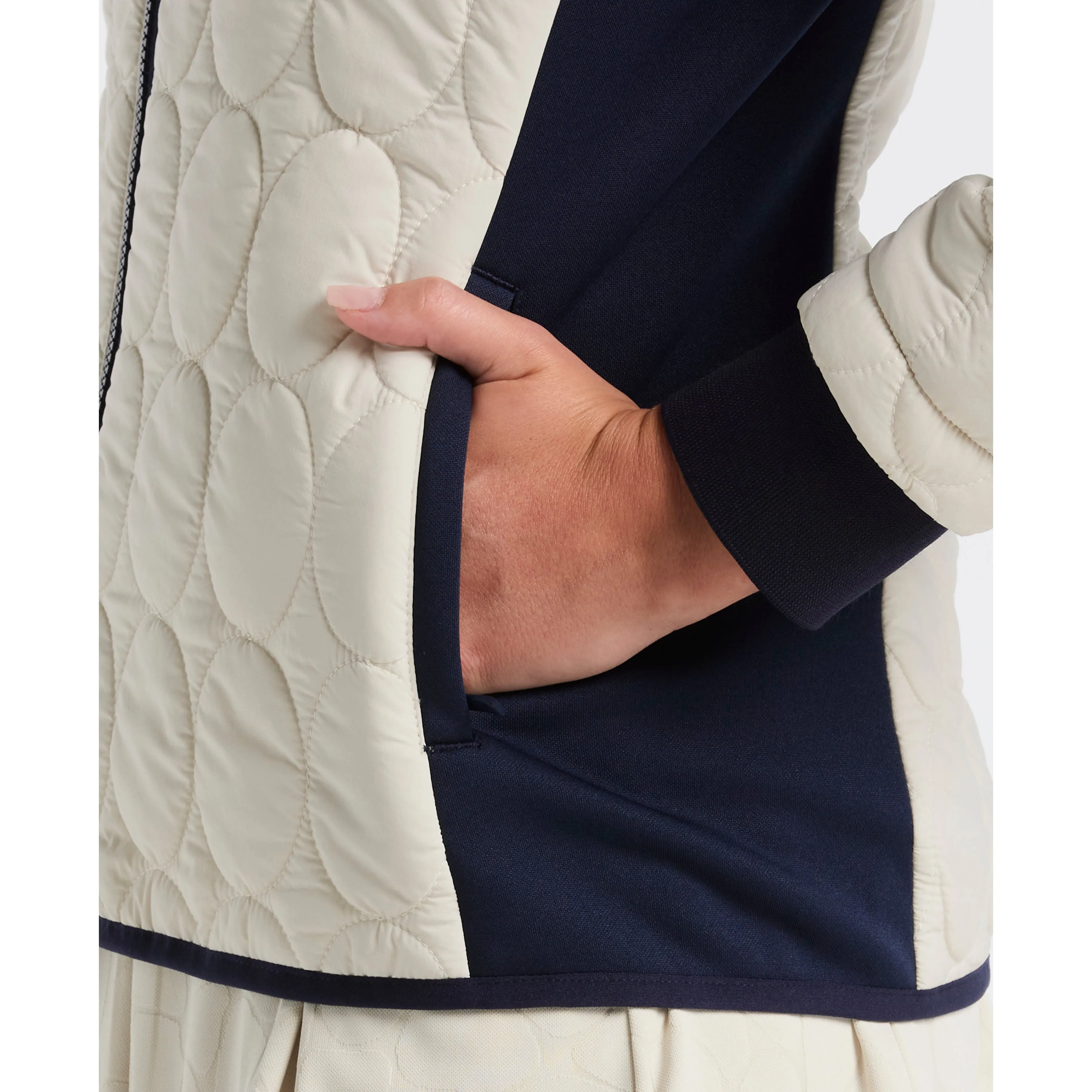 Women's Quilted Tipped Collar Puffer sold by Original Penguin product image thumbnail 4