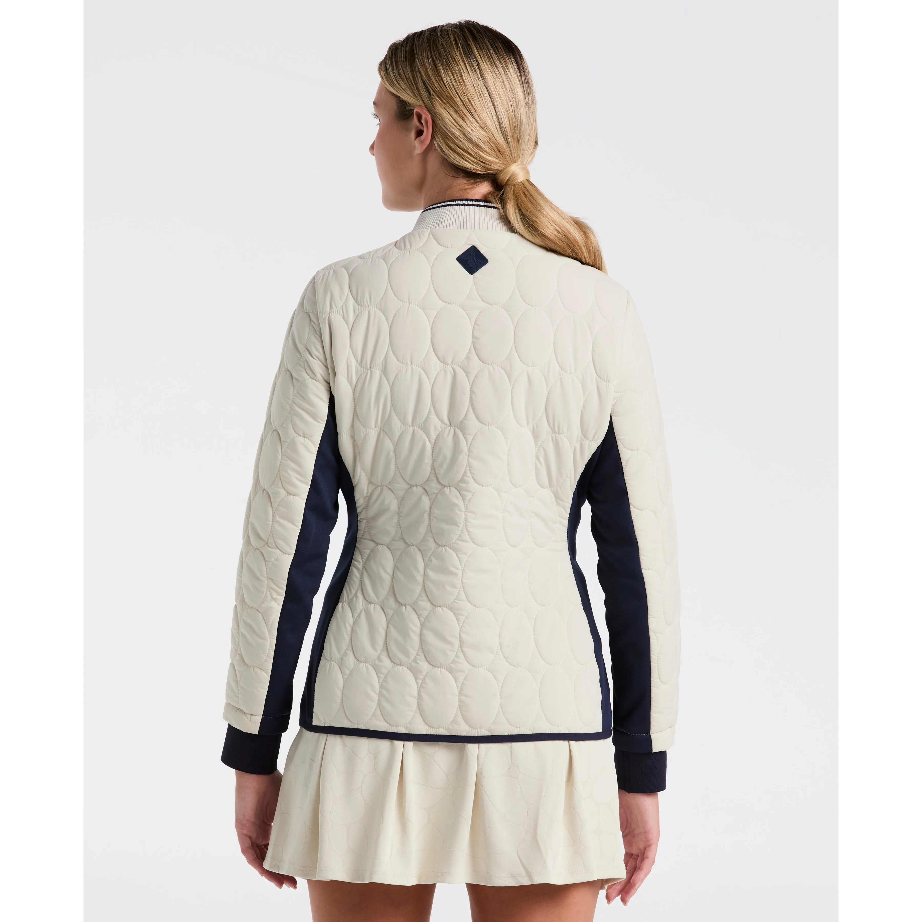 Women's Quilted Tipped Collar Puffer sold by Original Penguin product image thumbnail 2