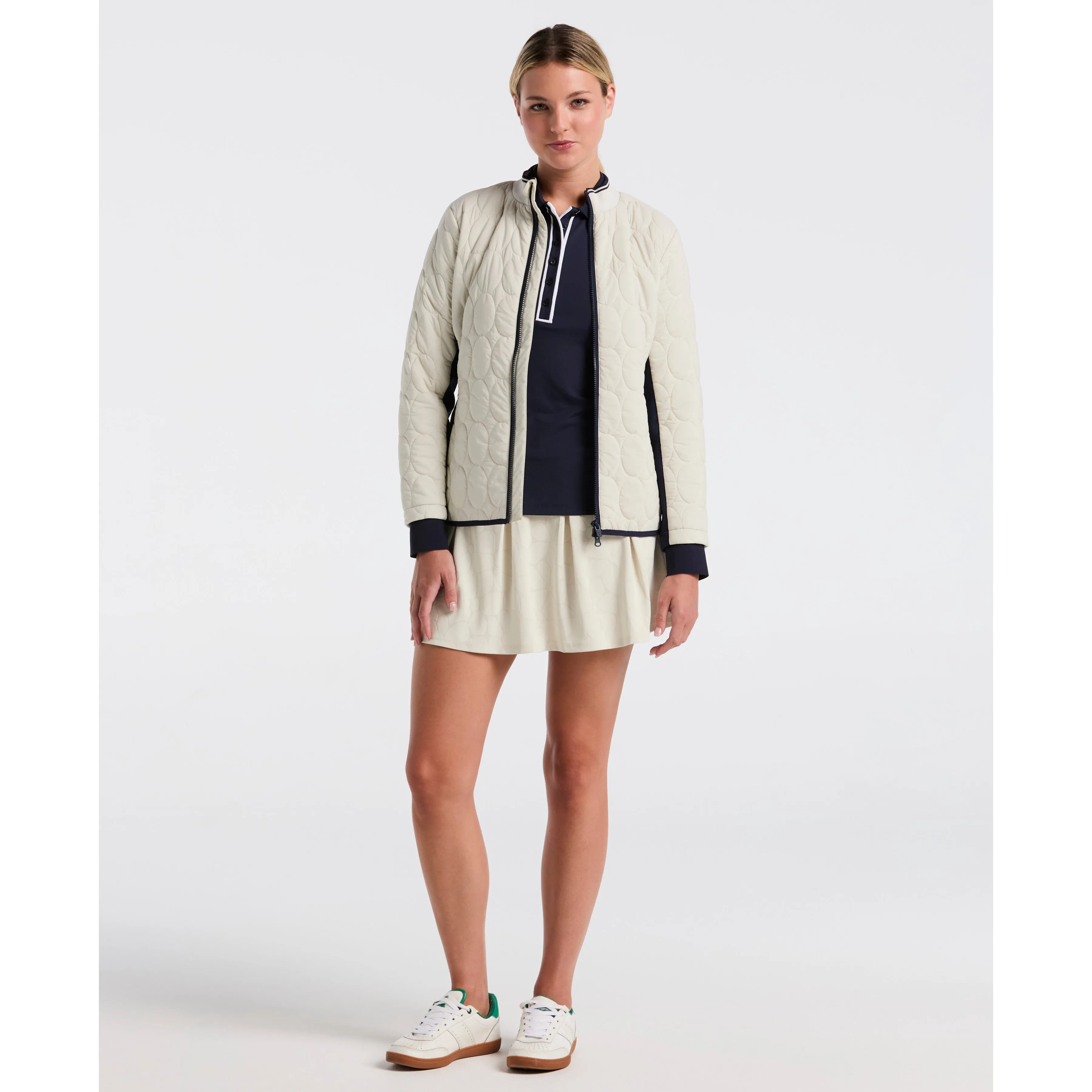 Women's Quilted Tipped Collar Puffer sold by Original Penguin product image thumbnail 5