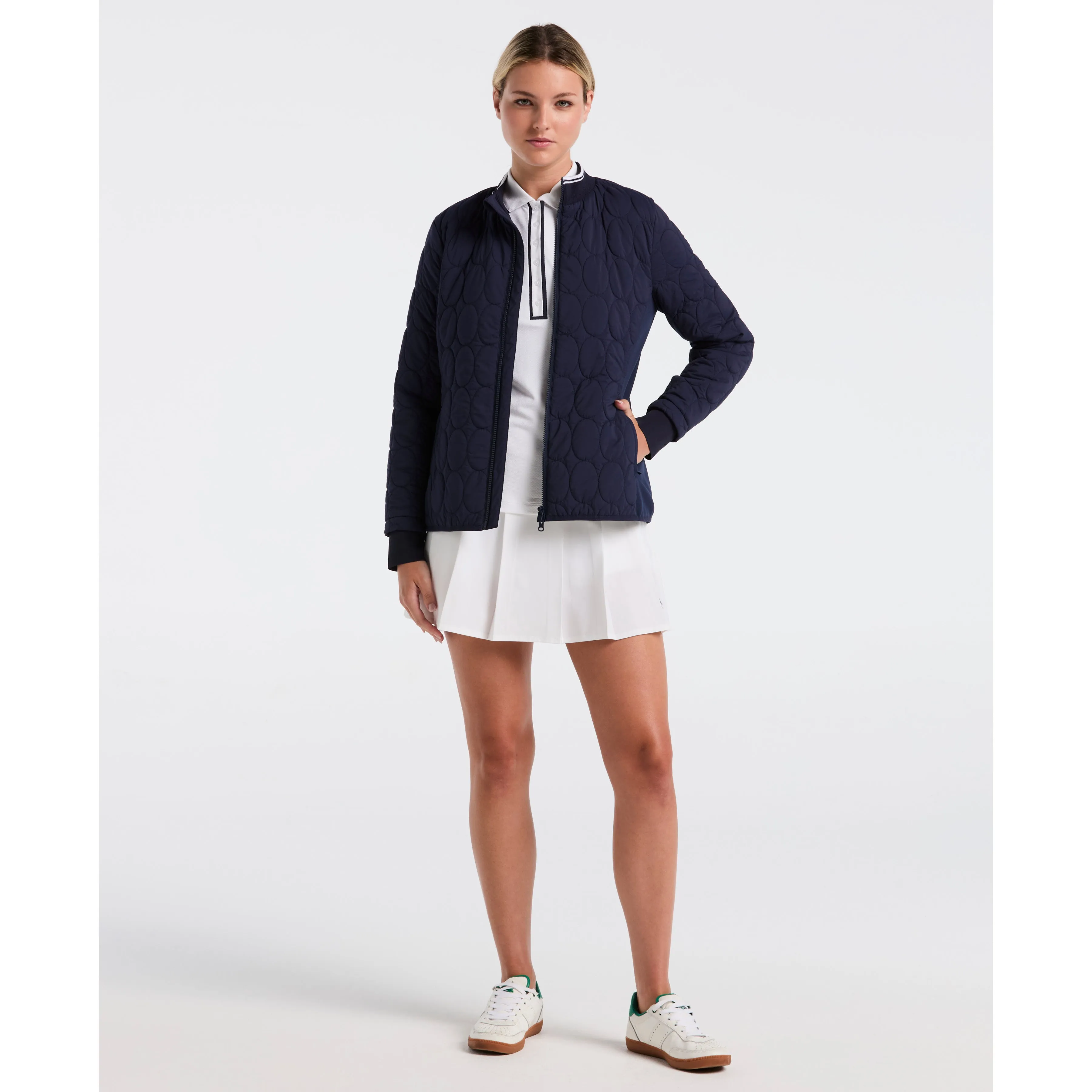 Women's Quilted Tipped Collar Puffer sold by Original Penguin product image thumbnail 4