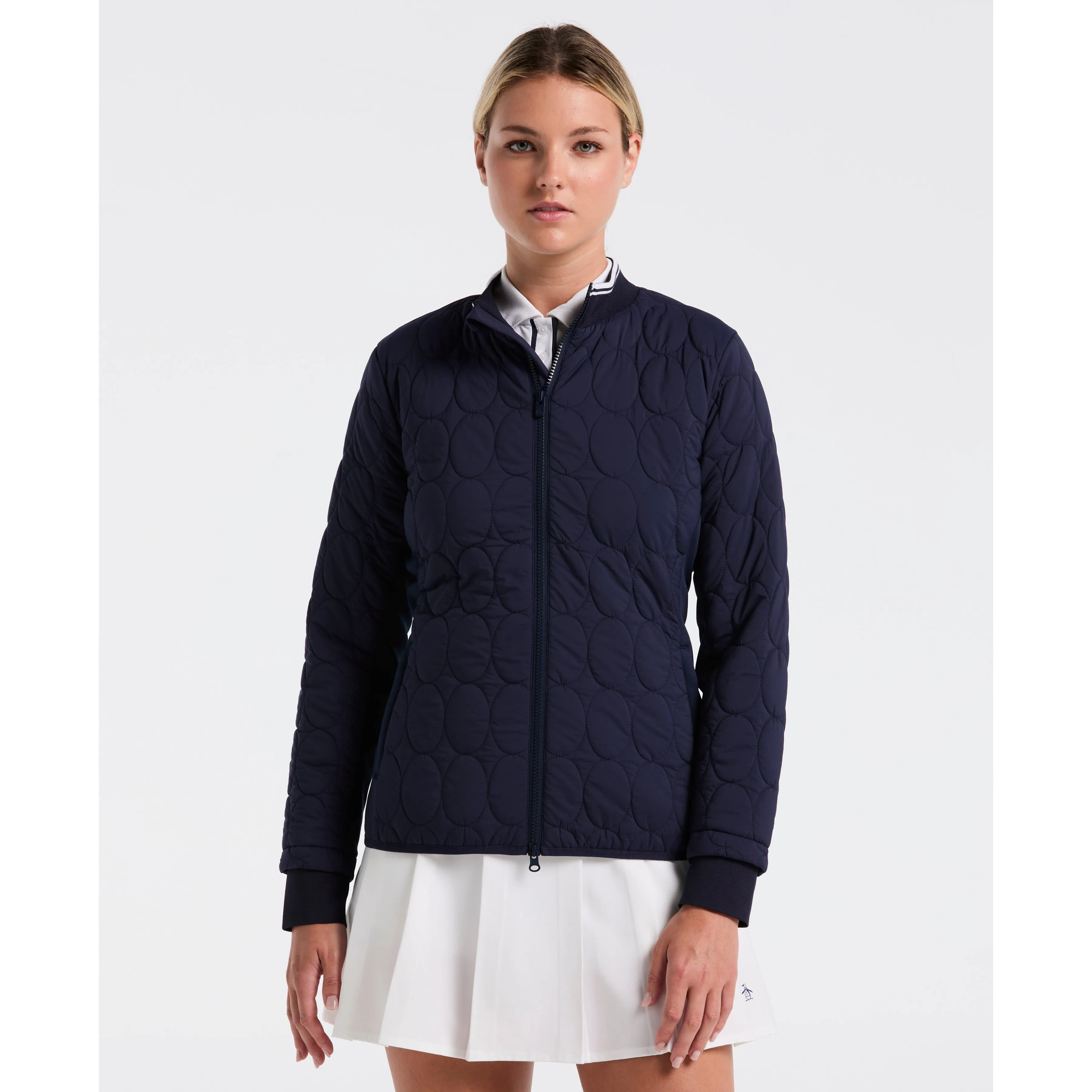 Women's Quilted Tipped Collar Puffer sold by Original Penguin