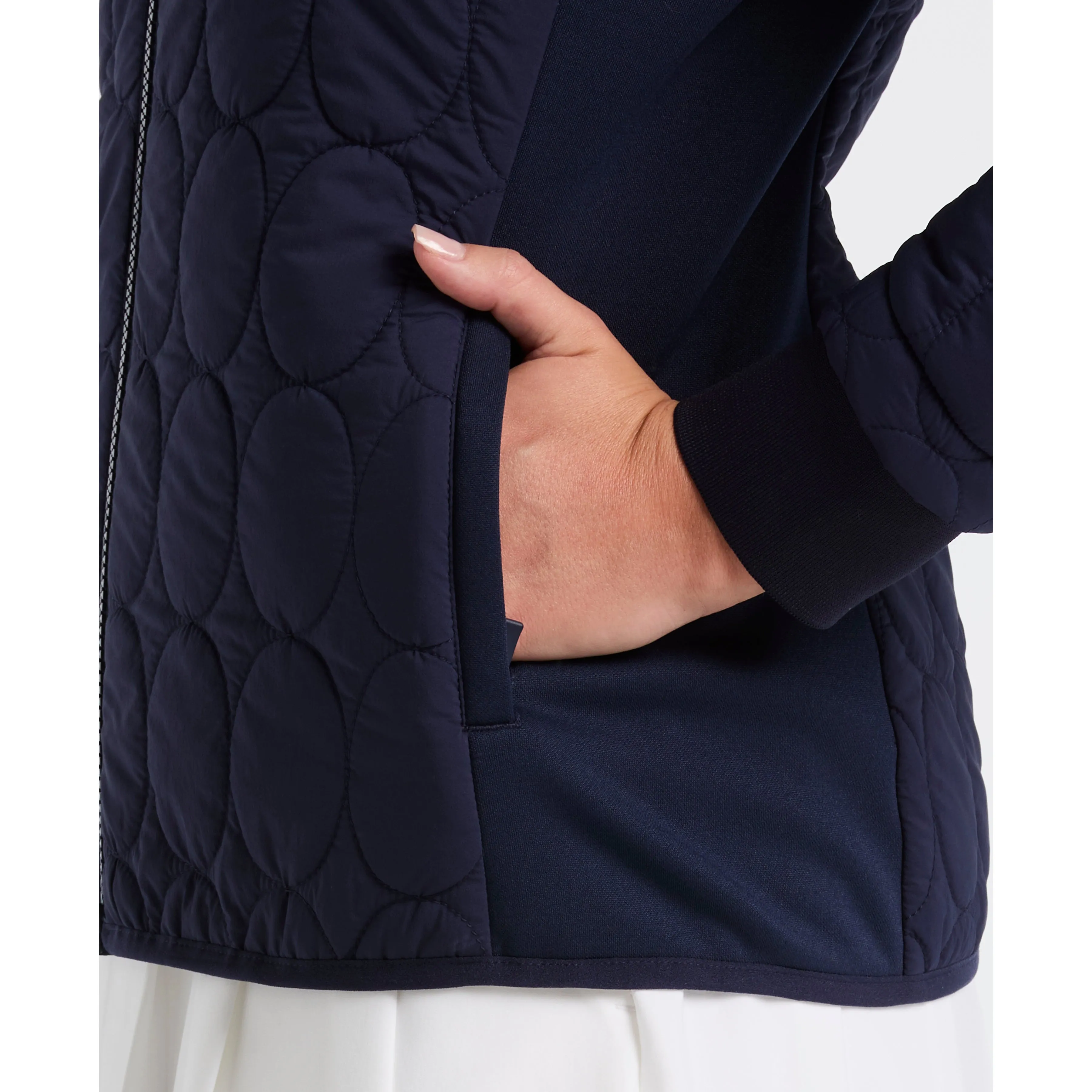 Women's Quilted Tipped Collar Puffer sold by Original Penguin product image thumbnail 5