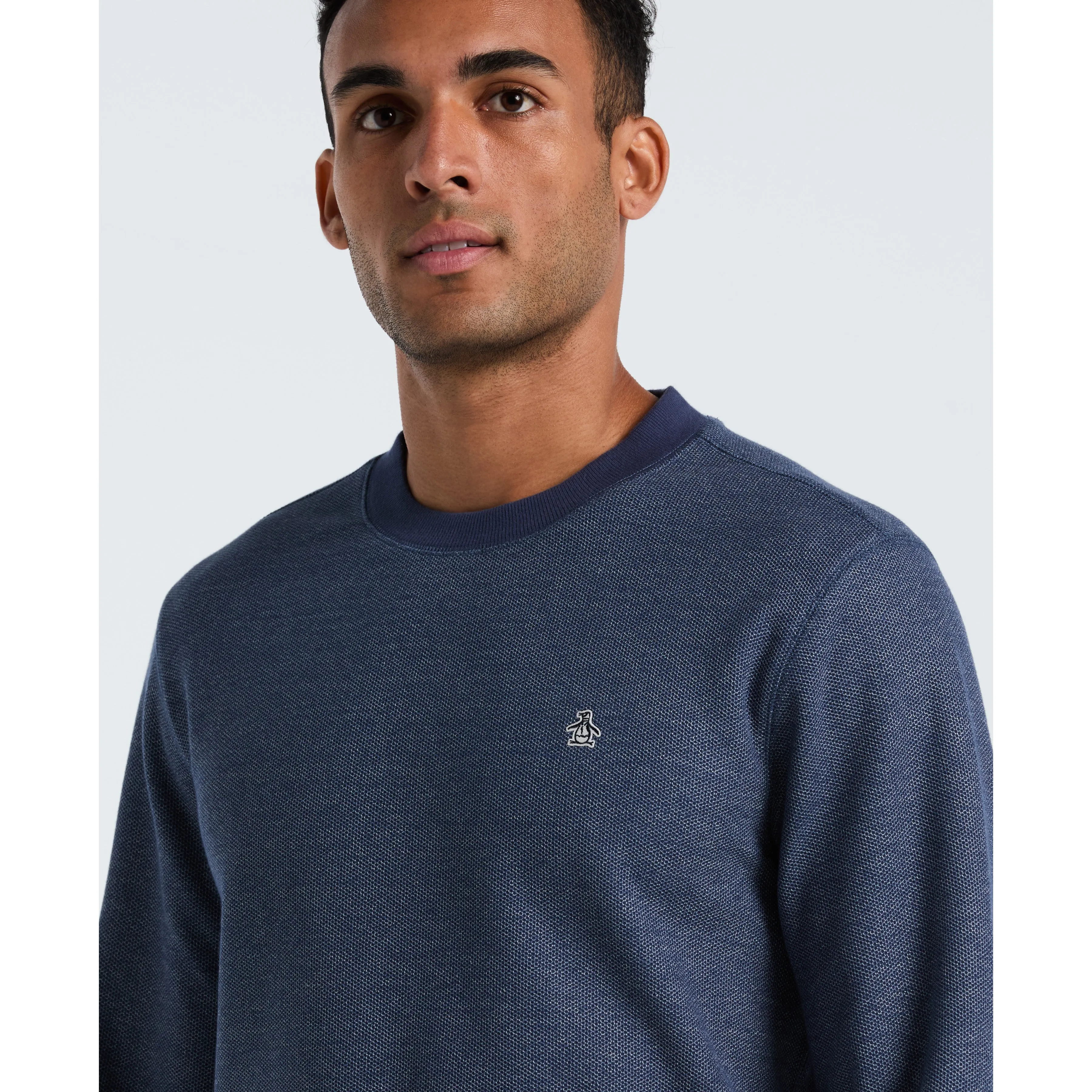 Honeycomb Pique Sweatshirt sold by Original Penguin product image thumbnail 3