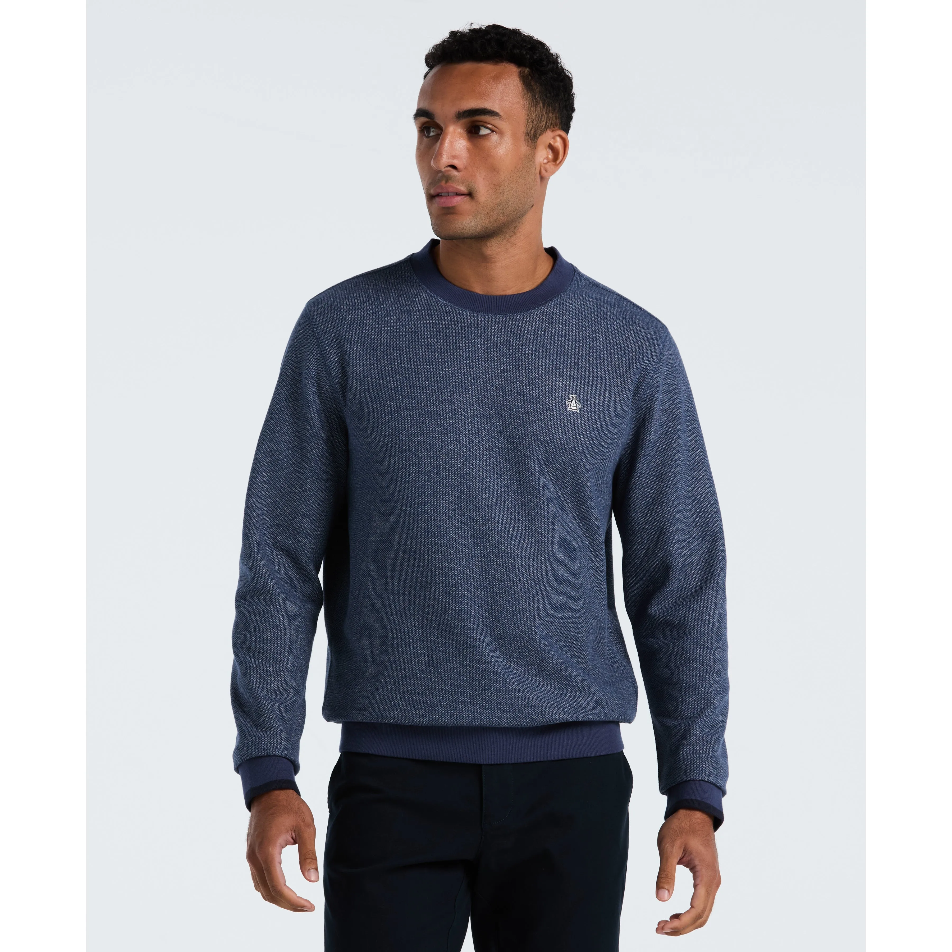 Honeycomb Pique Sweatshirt sold by Original Penguin