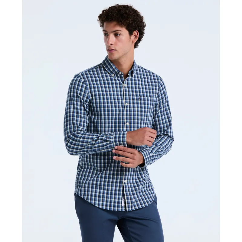 Cotton Eco Twill Check Shirt sold by Original Penguin