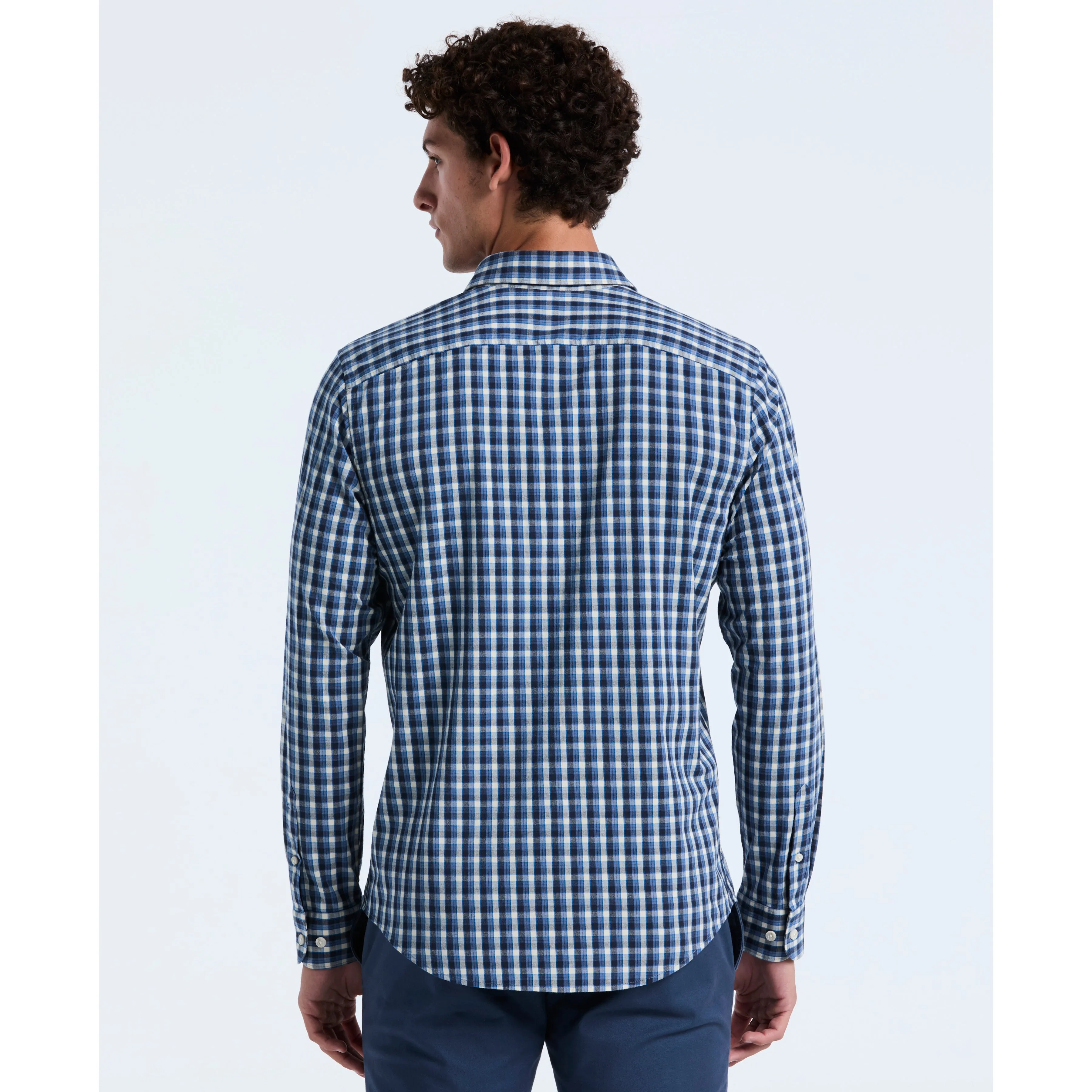 Cotton Eco Twill Check Shirt sold by Original Penguin product image thumbnail 2