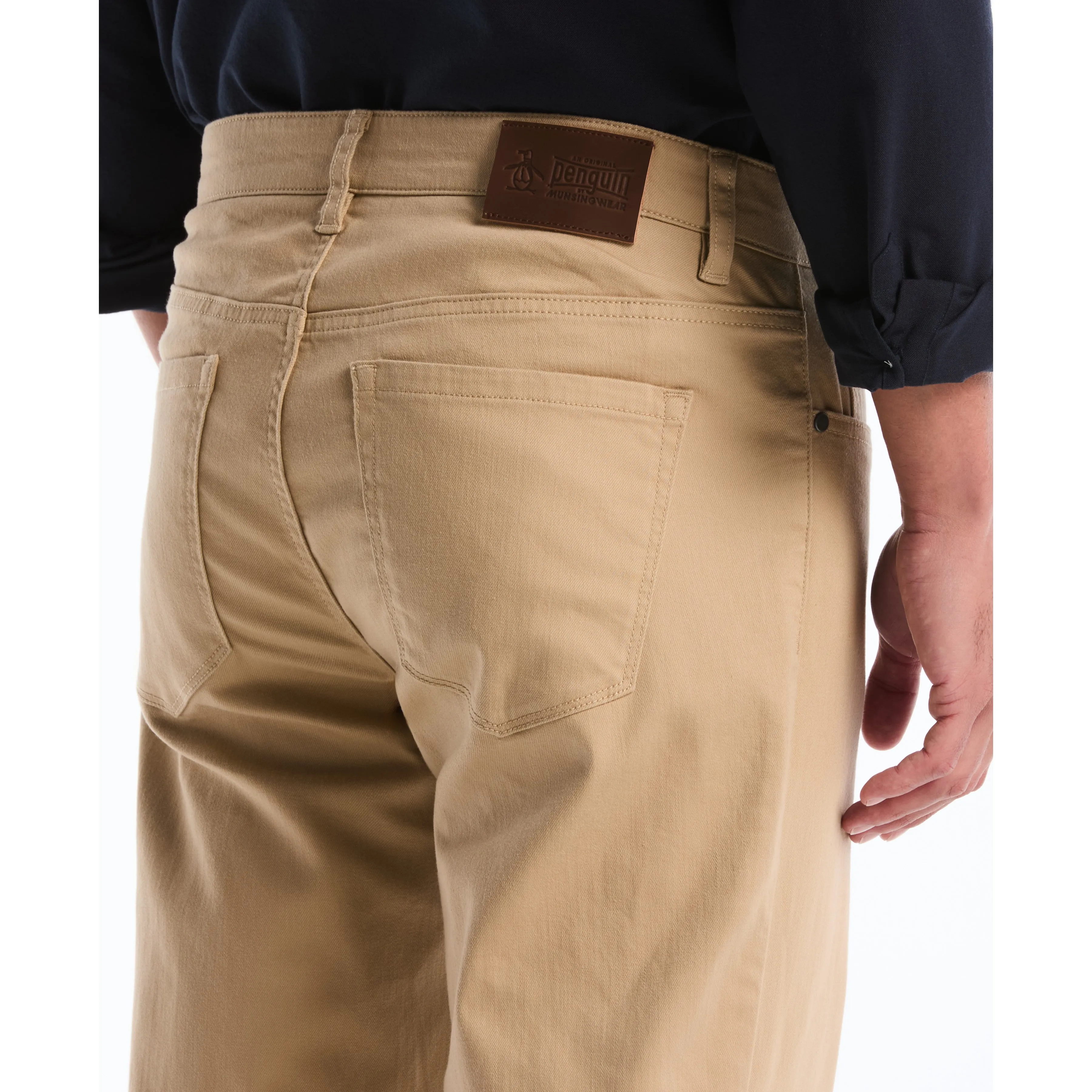 5 Pocket Slim Hemmed Dobbie Pant sold by Original Penguin product image thumbnail 5
