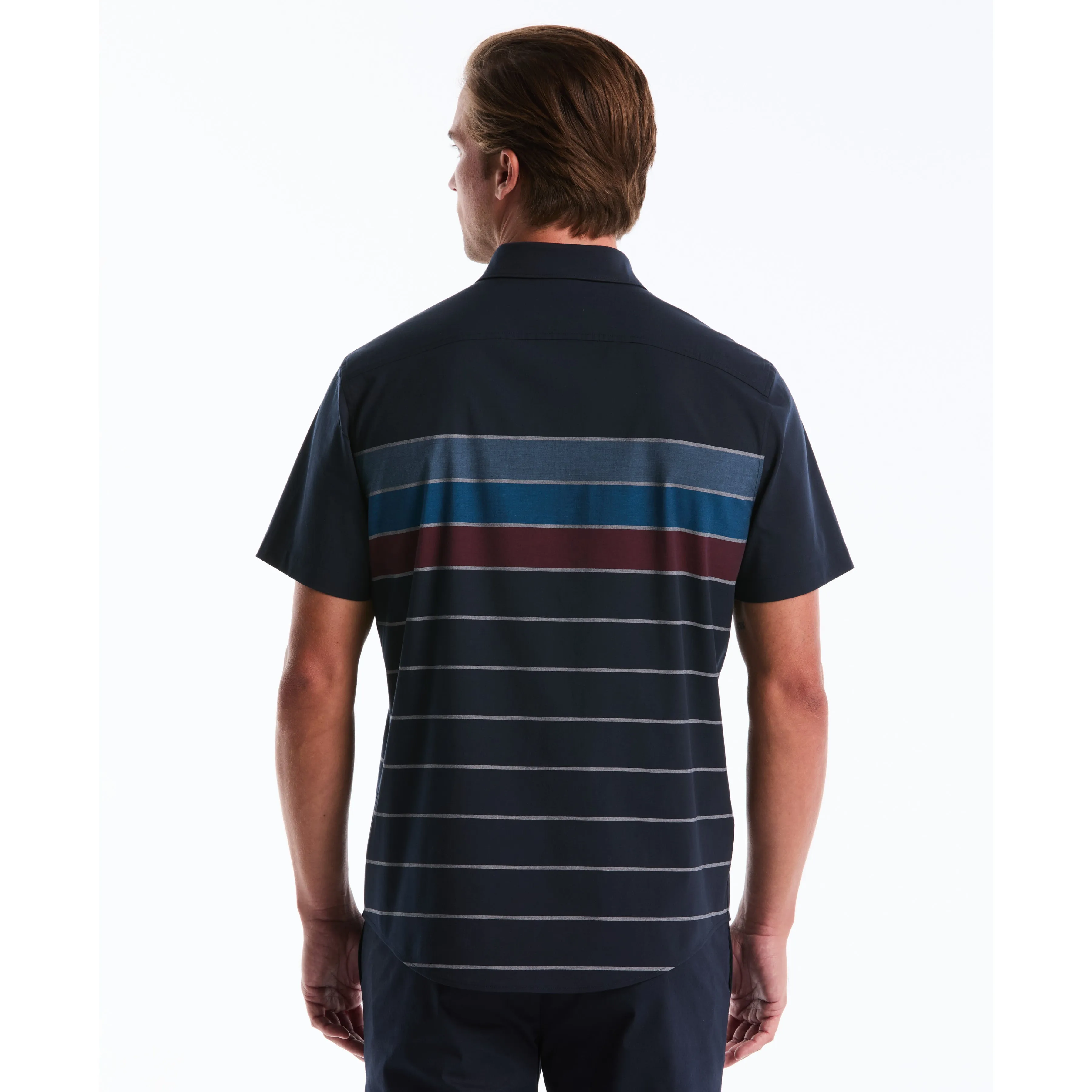 Stripe Button-Down Poplin Shirt sold by Original Penguin product image thumbnail 2