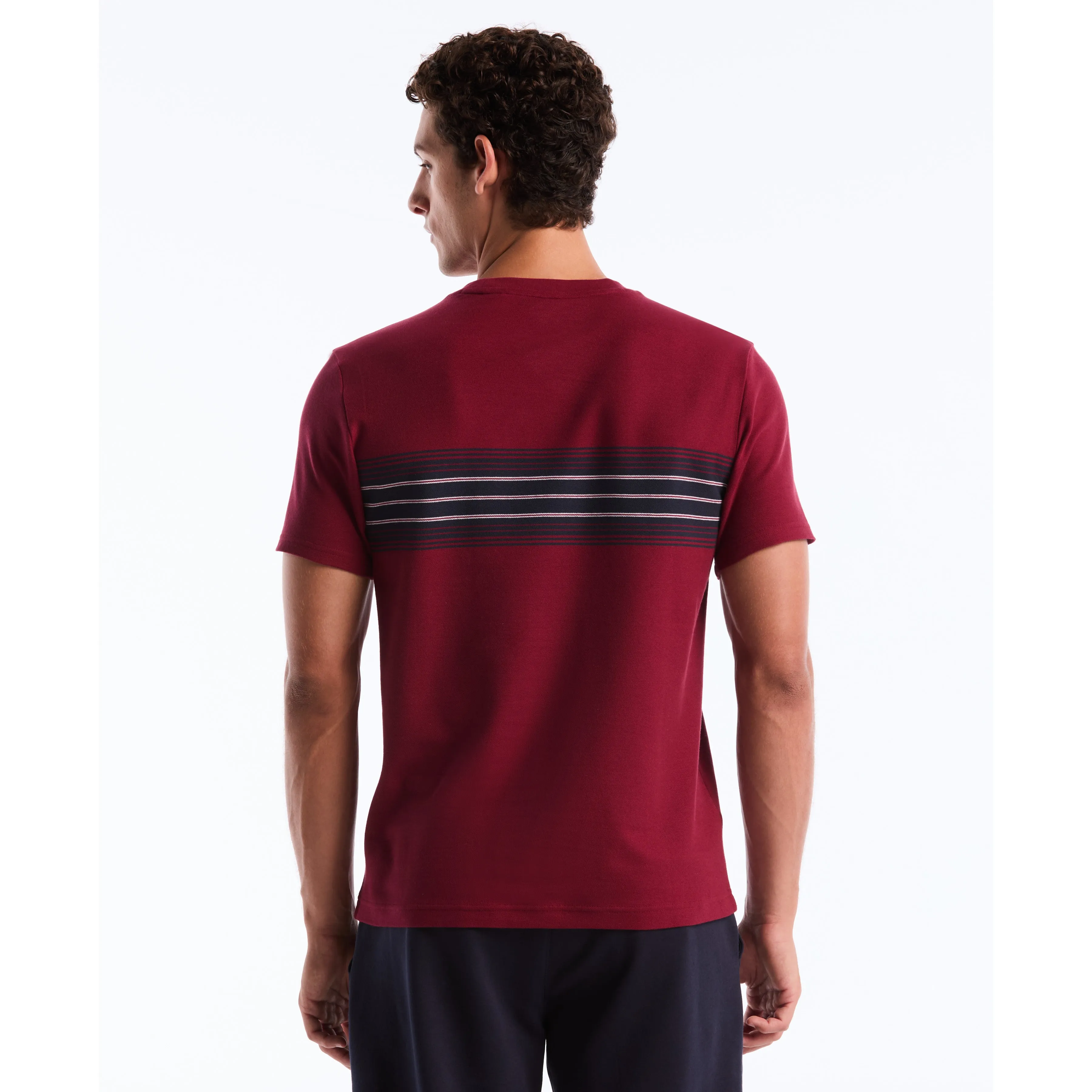 Pique Dye Chest Stripe Tee sold by Original Penguin product image thumbnail 2