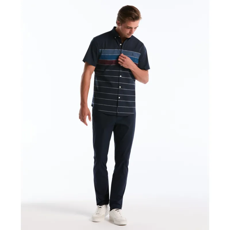 Flat Front Nylon Twill Chino sold by Original Penguin