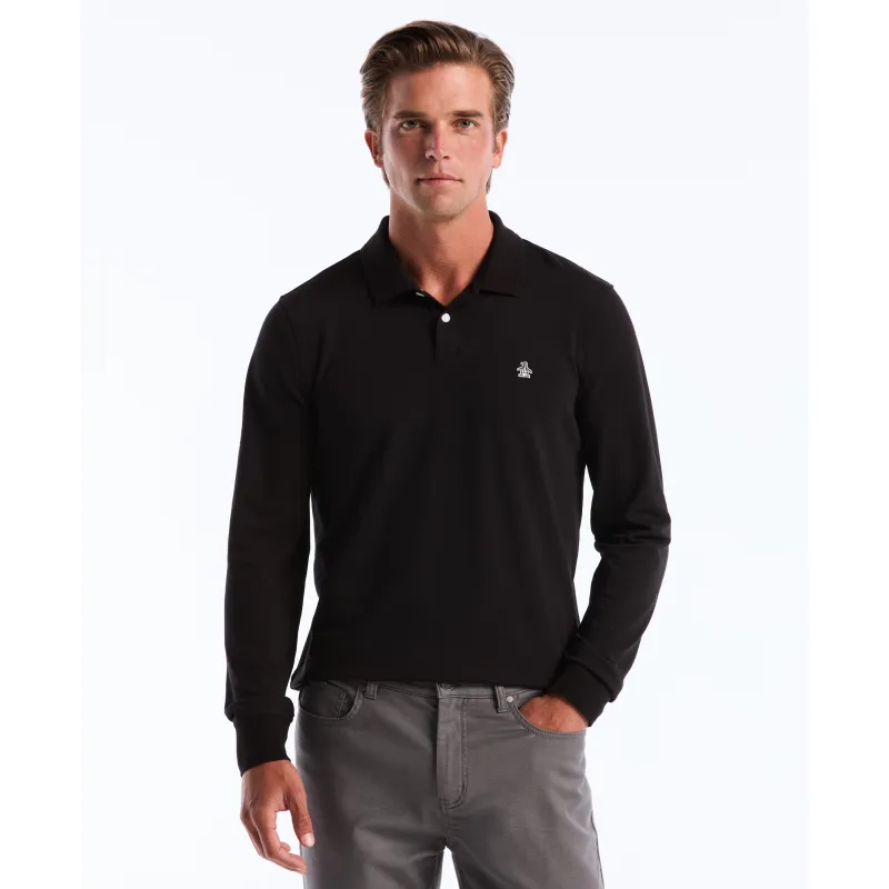 Long Sleeve Pique Polo sold by Original Penguin