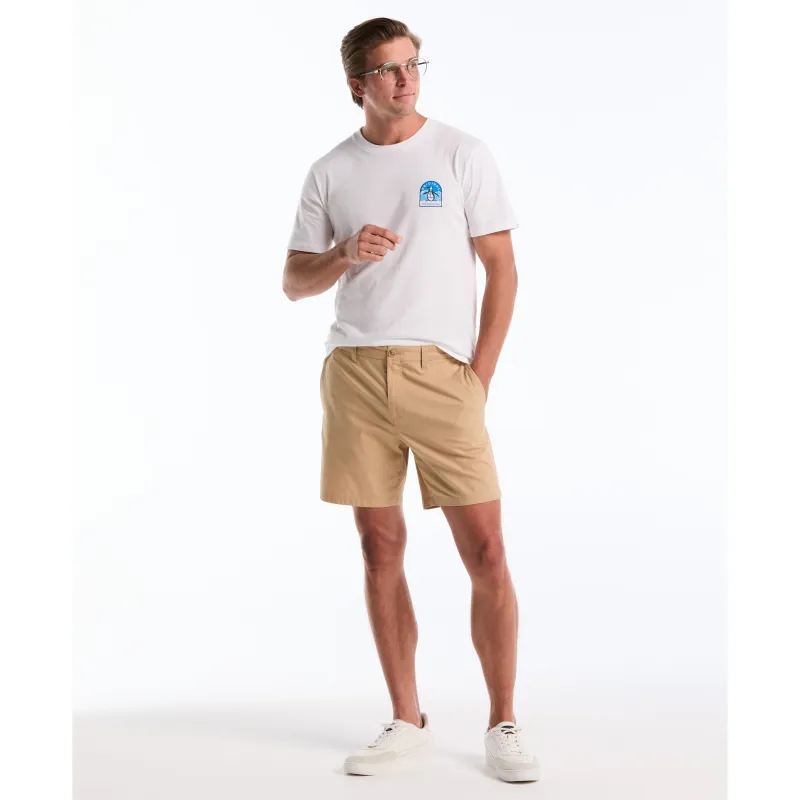 7" Cotton Blend Twill Short sold by Original Penguin
