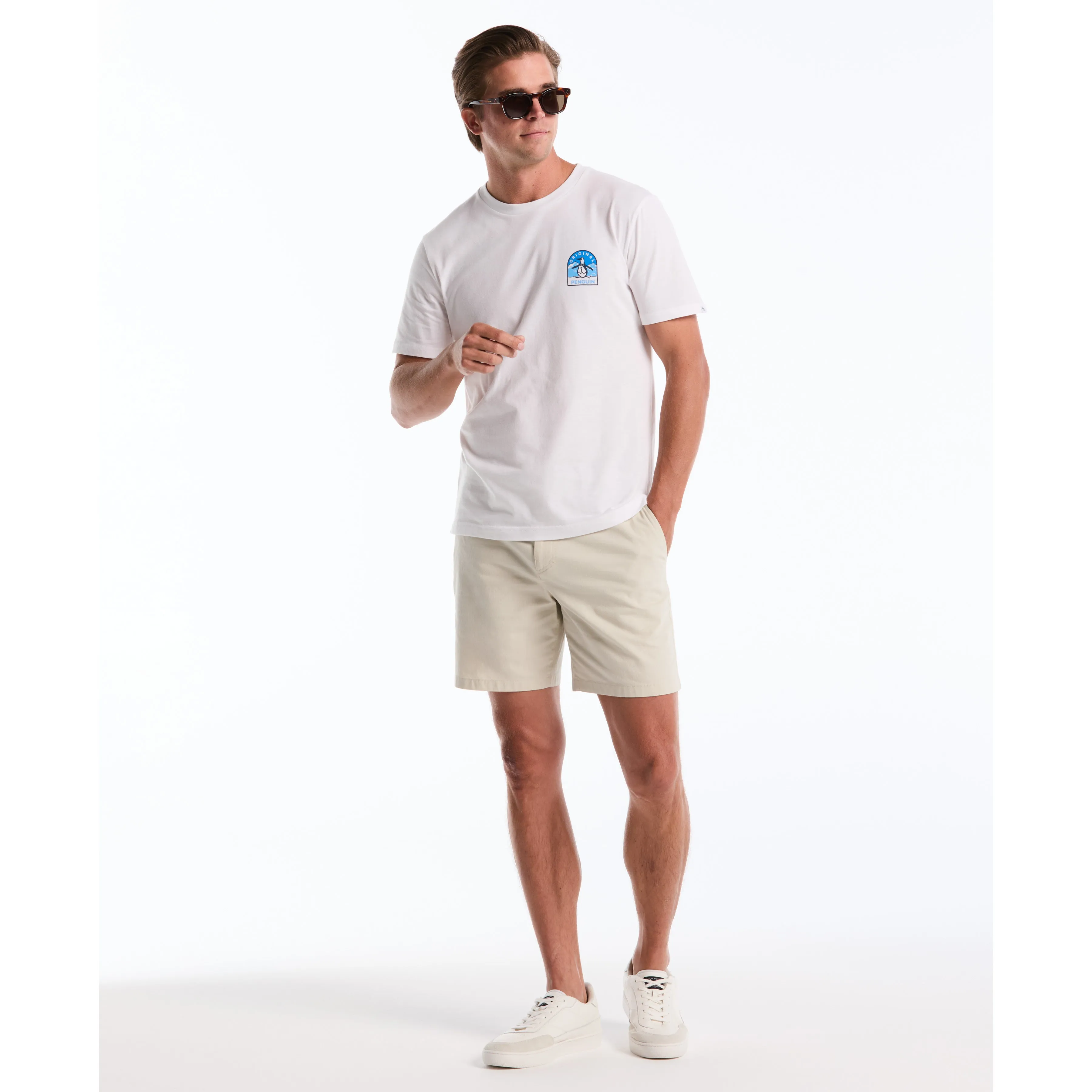 7" Cotton Blend Twill Short sold by Original Penguin product image thumbnail 4