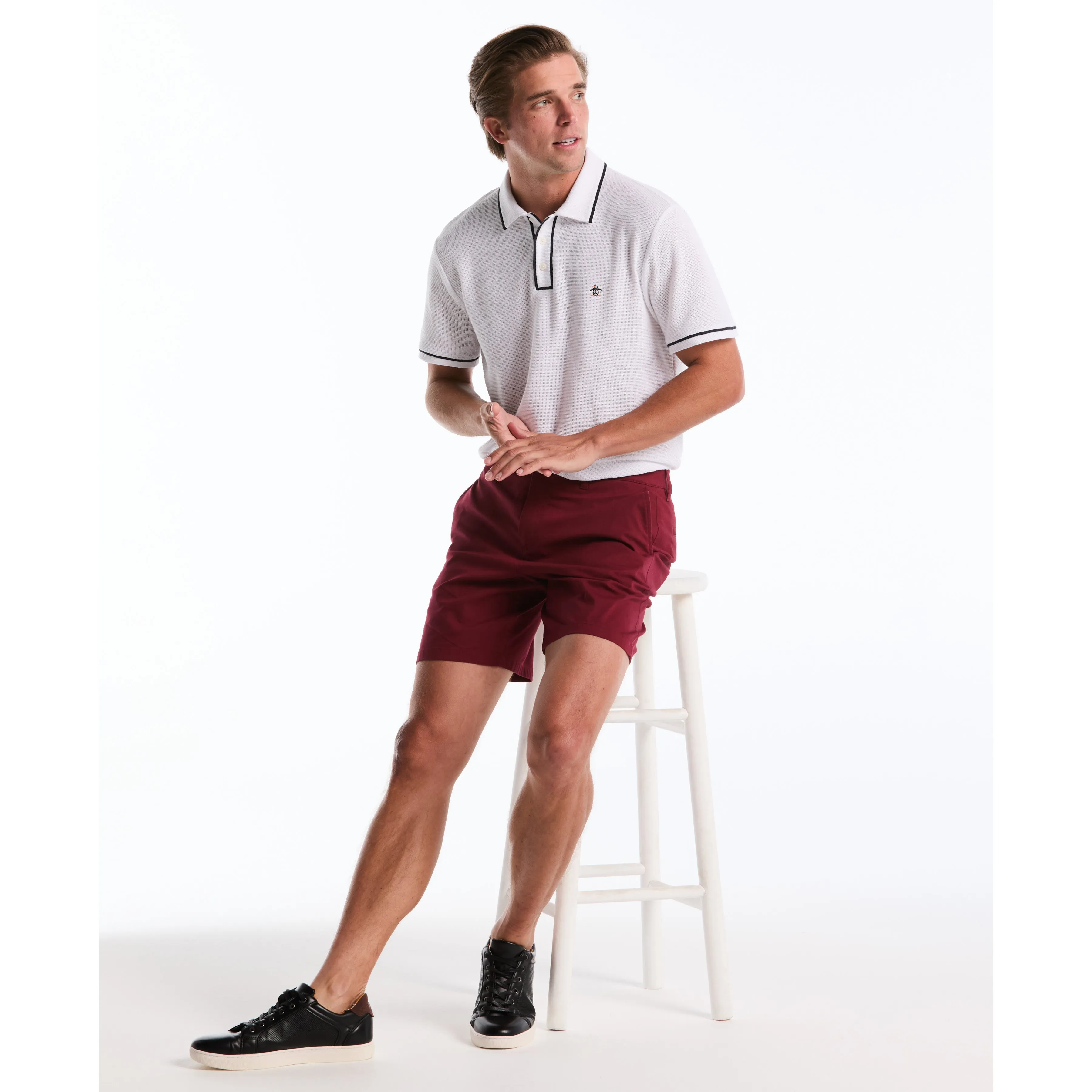 7" Cotton Blend Twill Short sold by Original Penguin product image thumbnail 4