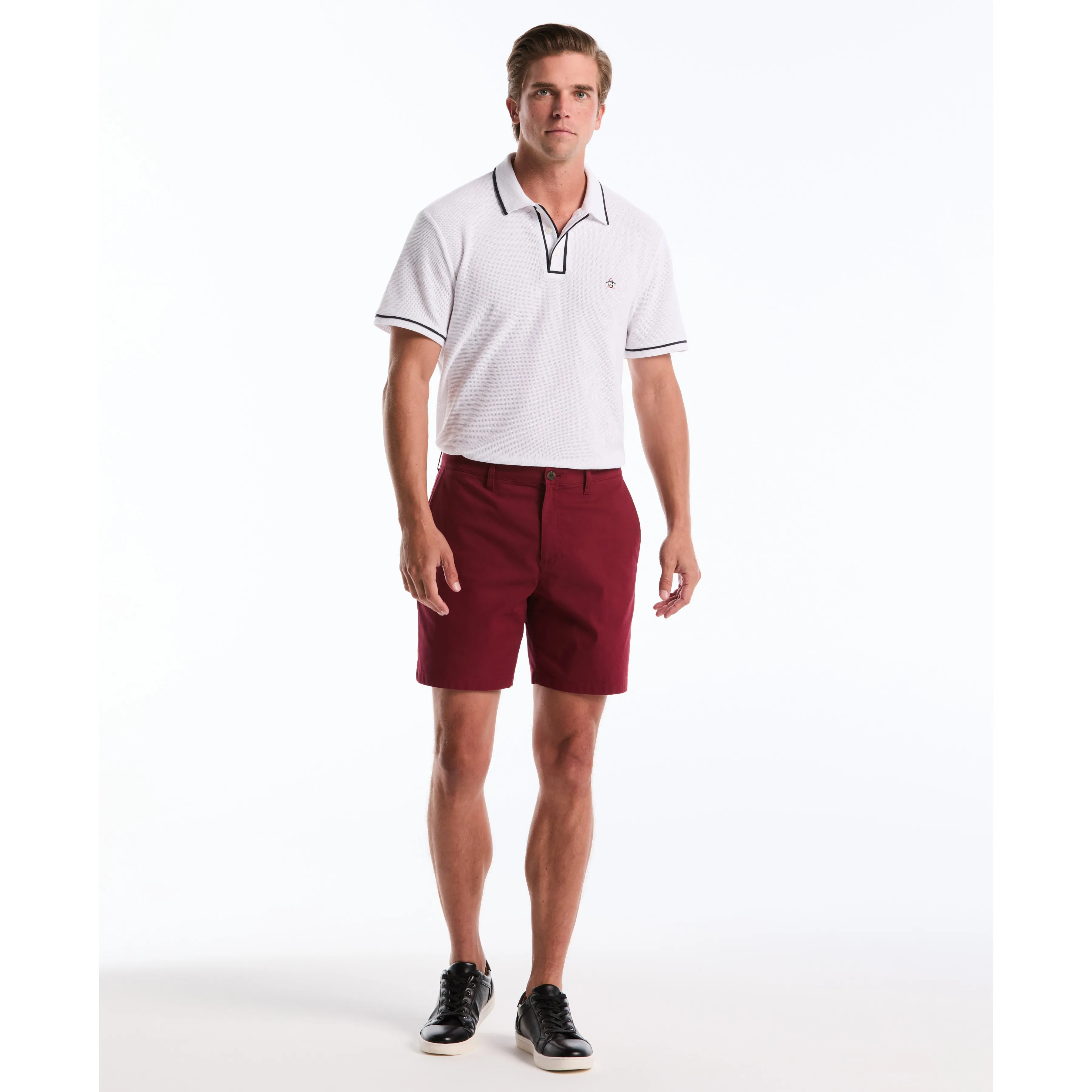 7" Cotton Blend Twill Short sold by Original Penguin