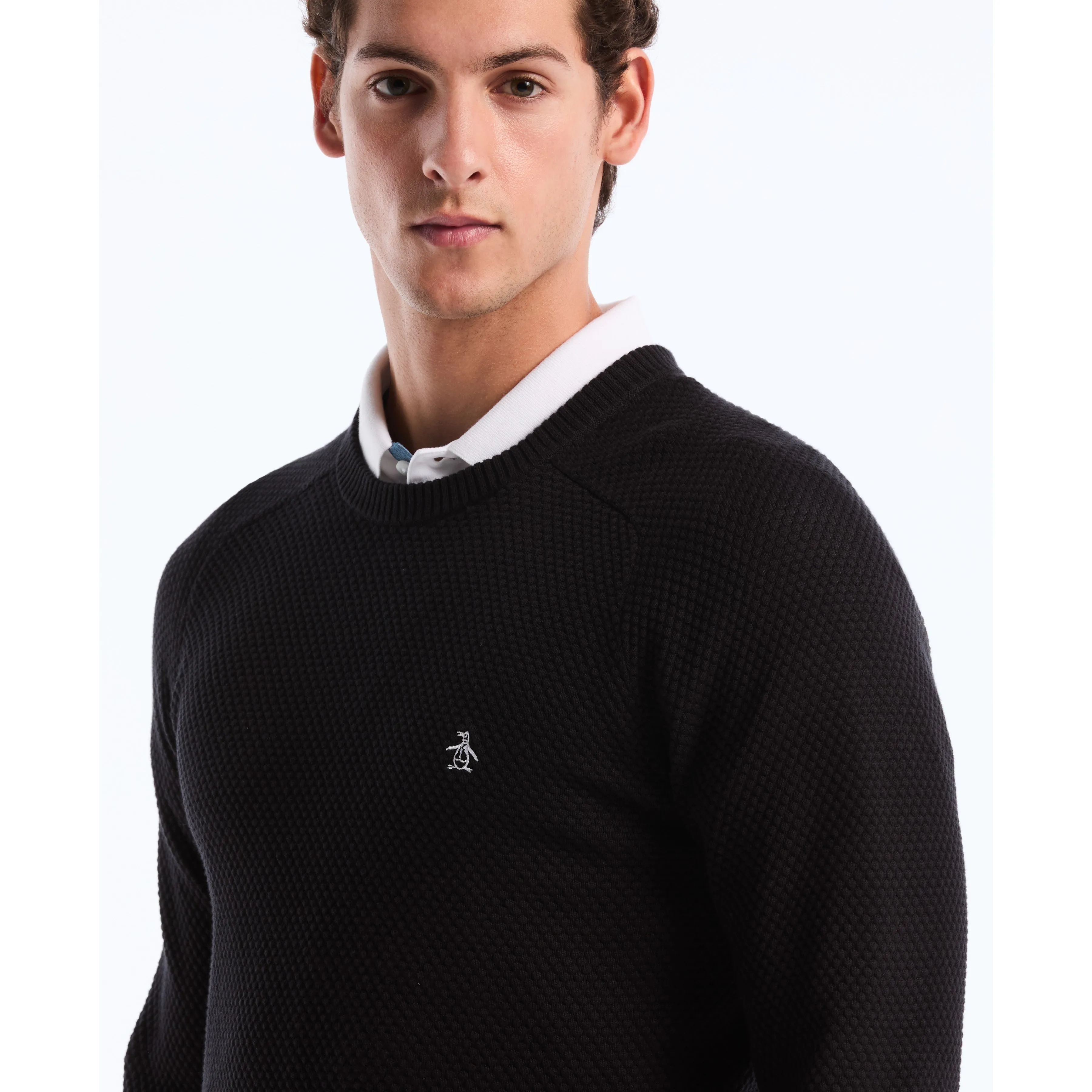 Novelty Bubble Stitch Sweater sold by Original Penguin product image thumbnail 3