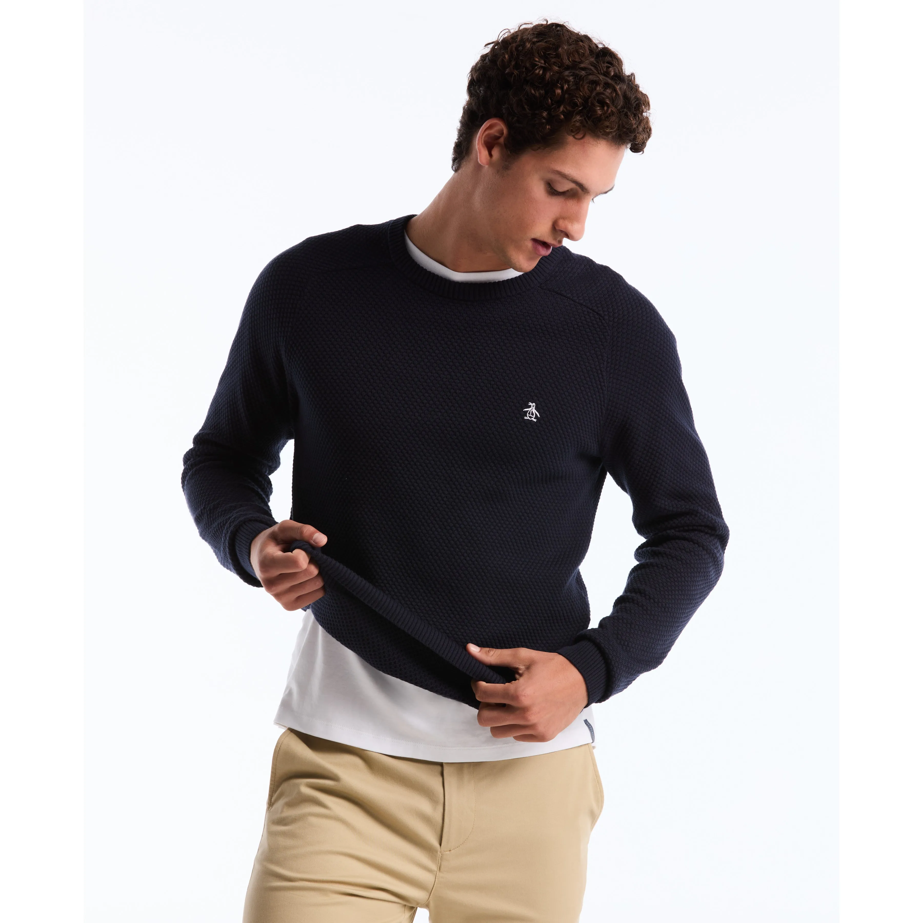 Novelty Bubble Stitch Sweater sold by Original Penguin product image thumbnail 5