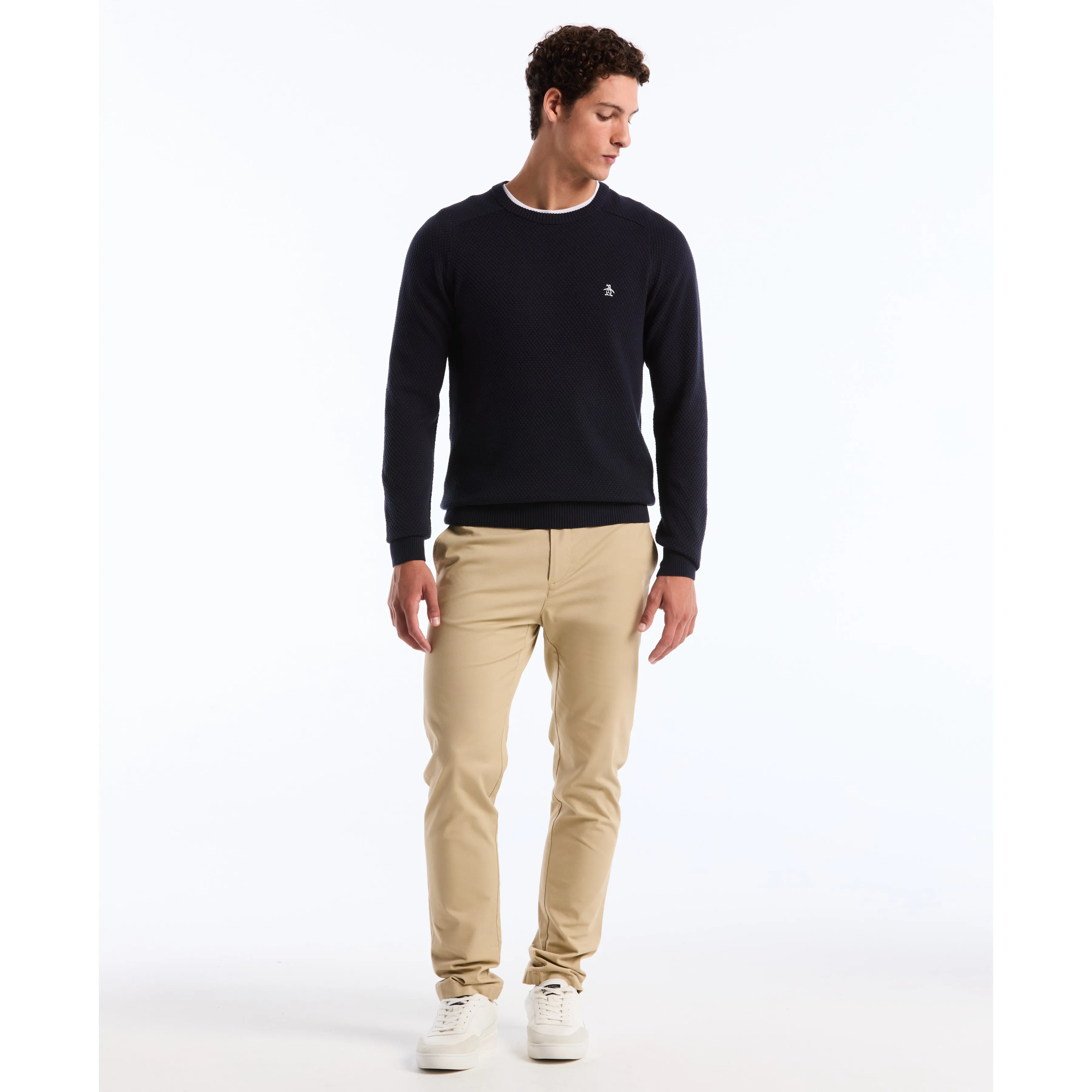 Novelty Bubble Stitch Sweater sold by Original Penguin product image thumbnail 4