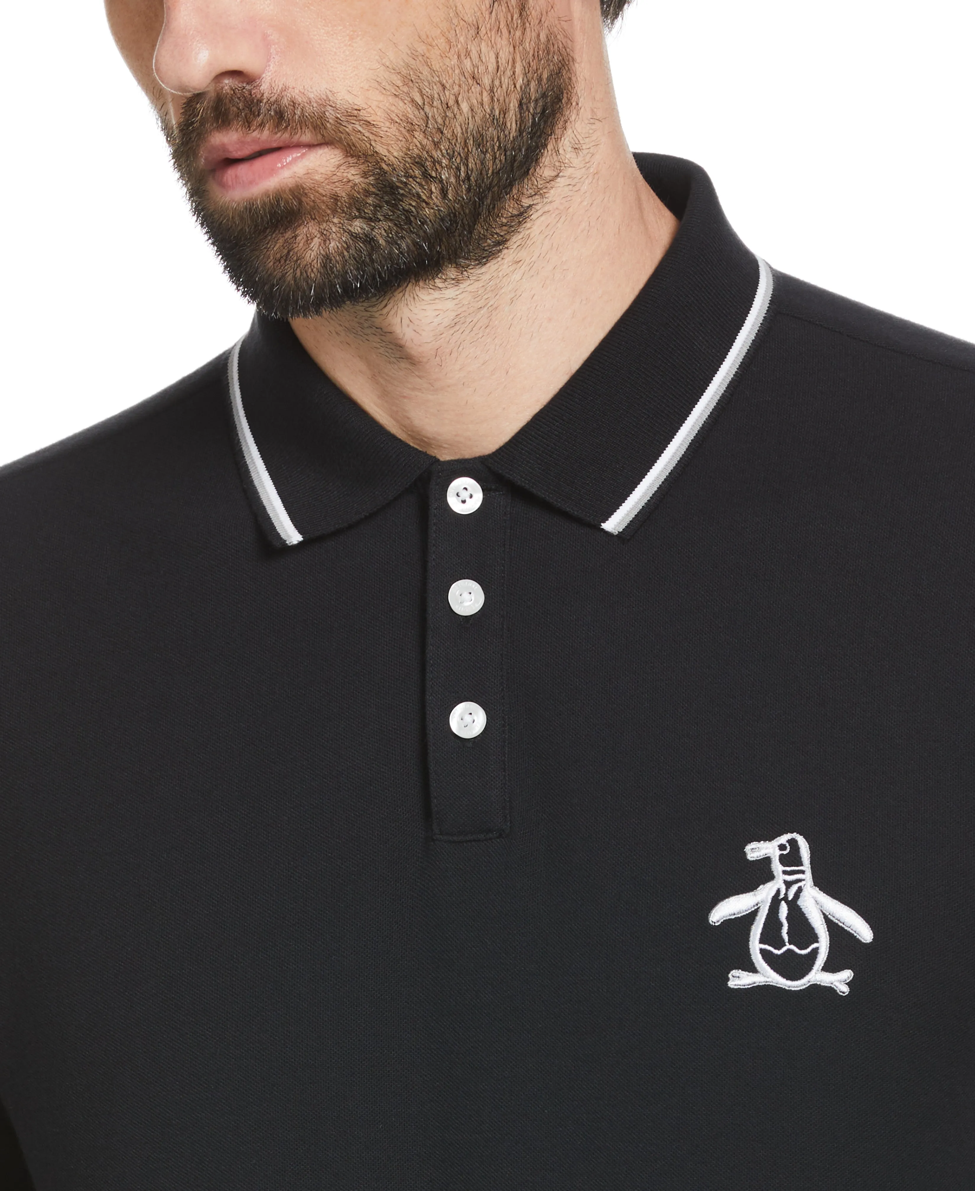 Big & Tall Mega Pete Pique Polo sold by Original Penguin product image thumbnail 2