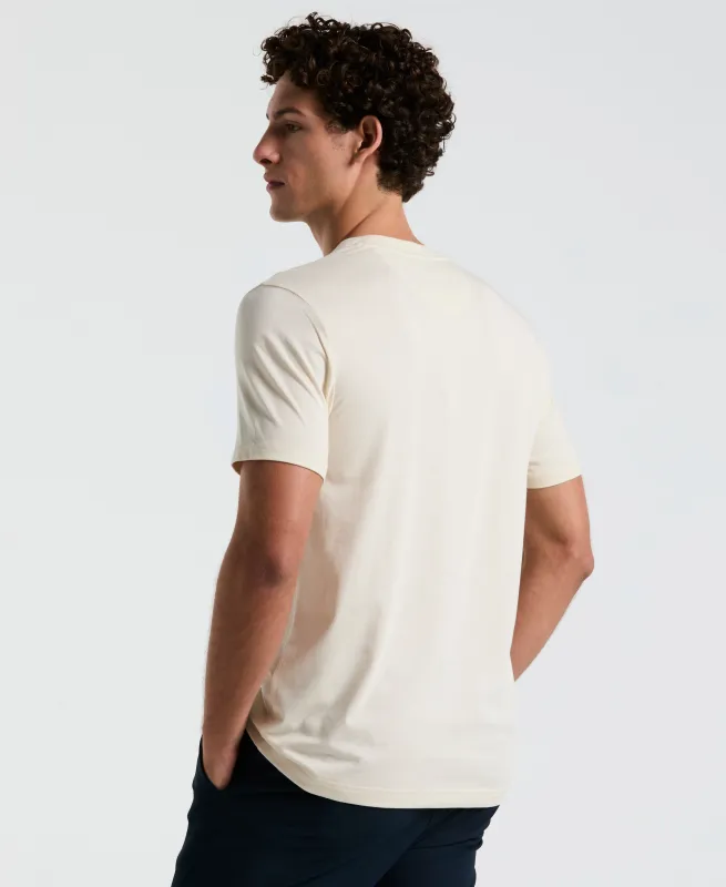 Jersey Palm Leaf Pocket Tee sold by Original Penguin