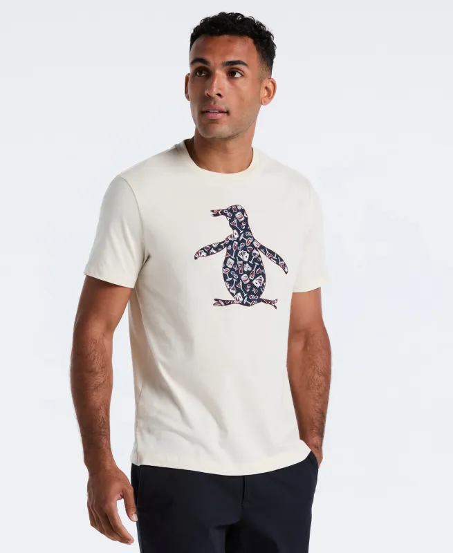Pete Graphic Drinks Tee sold by Original Penguin