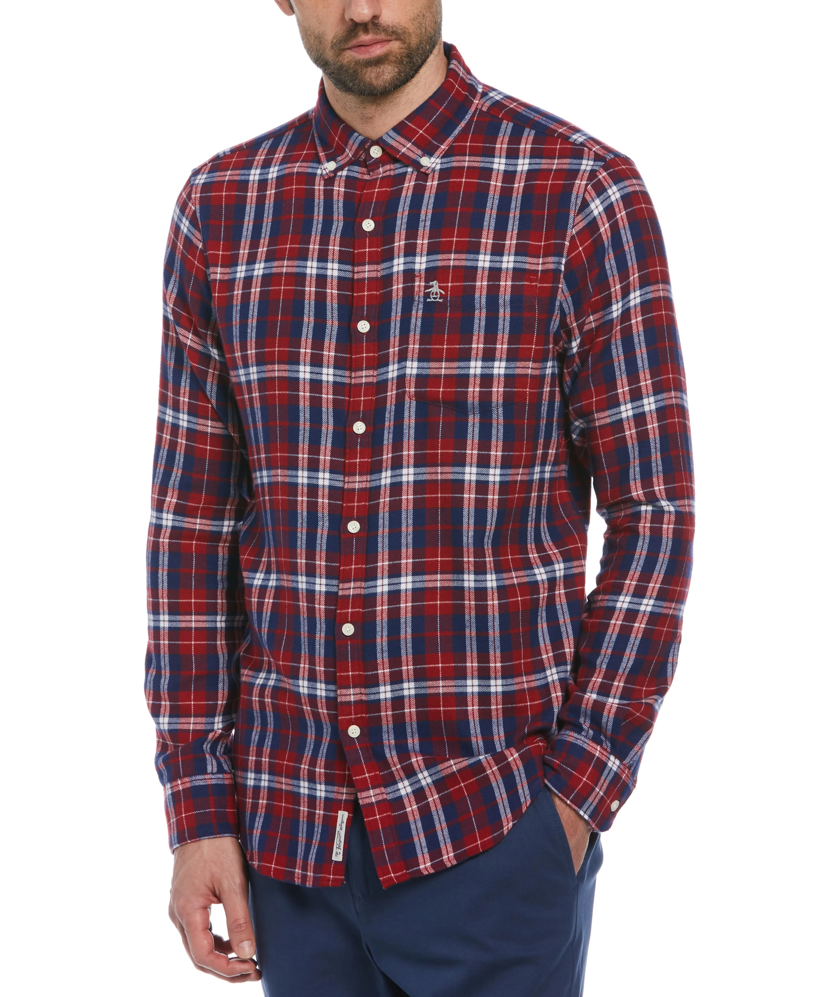 Plaid Flannel Shirt sold by Original Penguin product image thumbnail 4