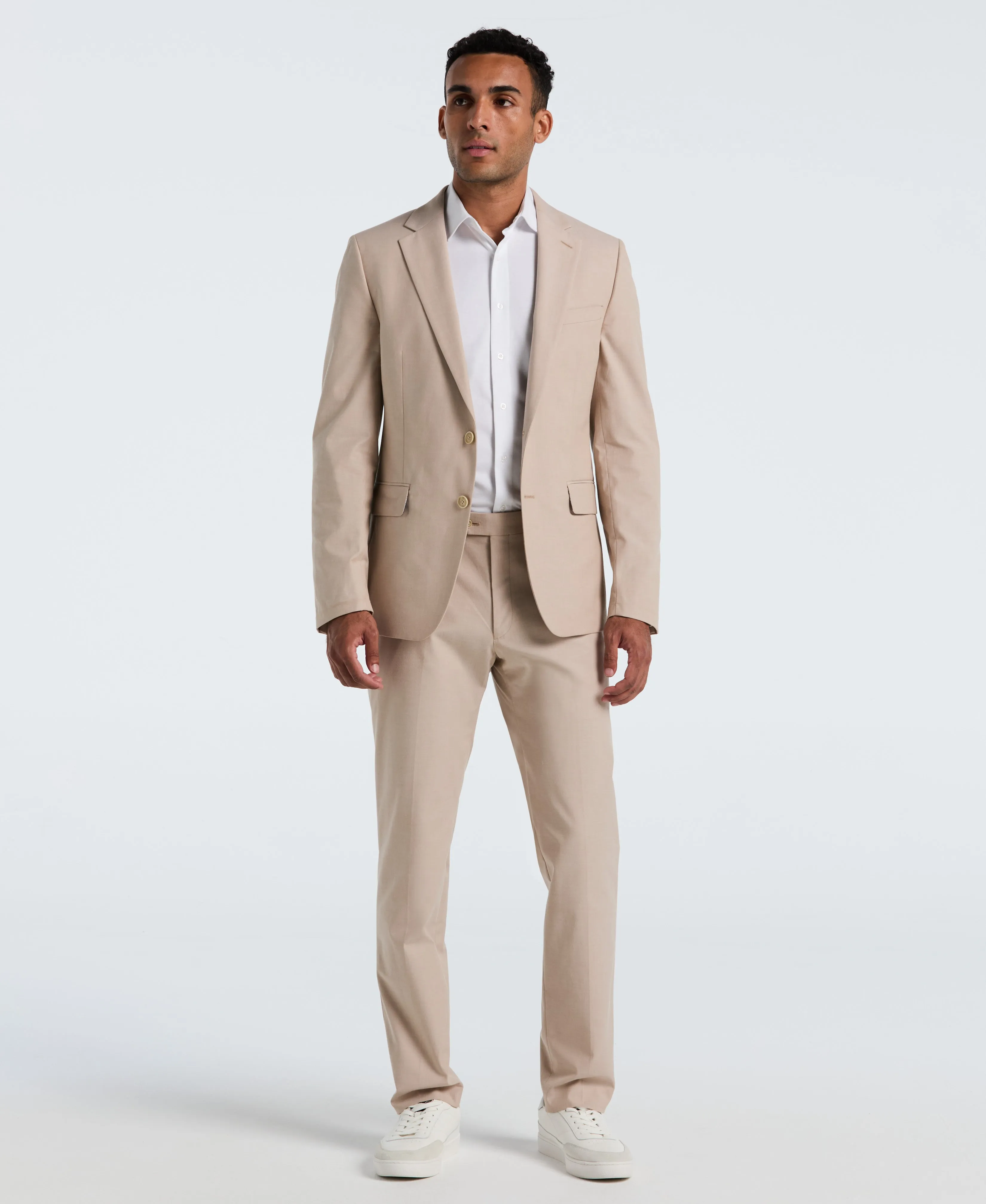 Solid Tan Suit Separate Jacket sold by Original Penguin product image thumbnail 4