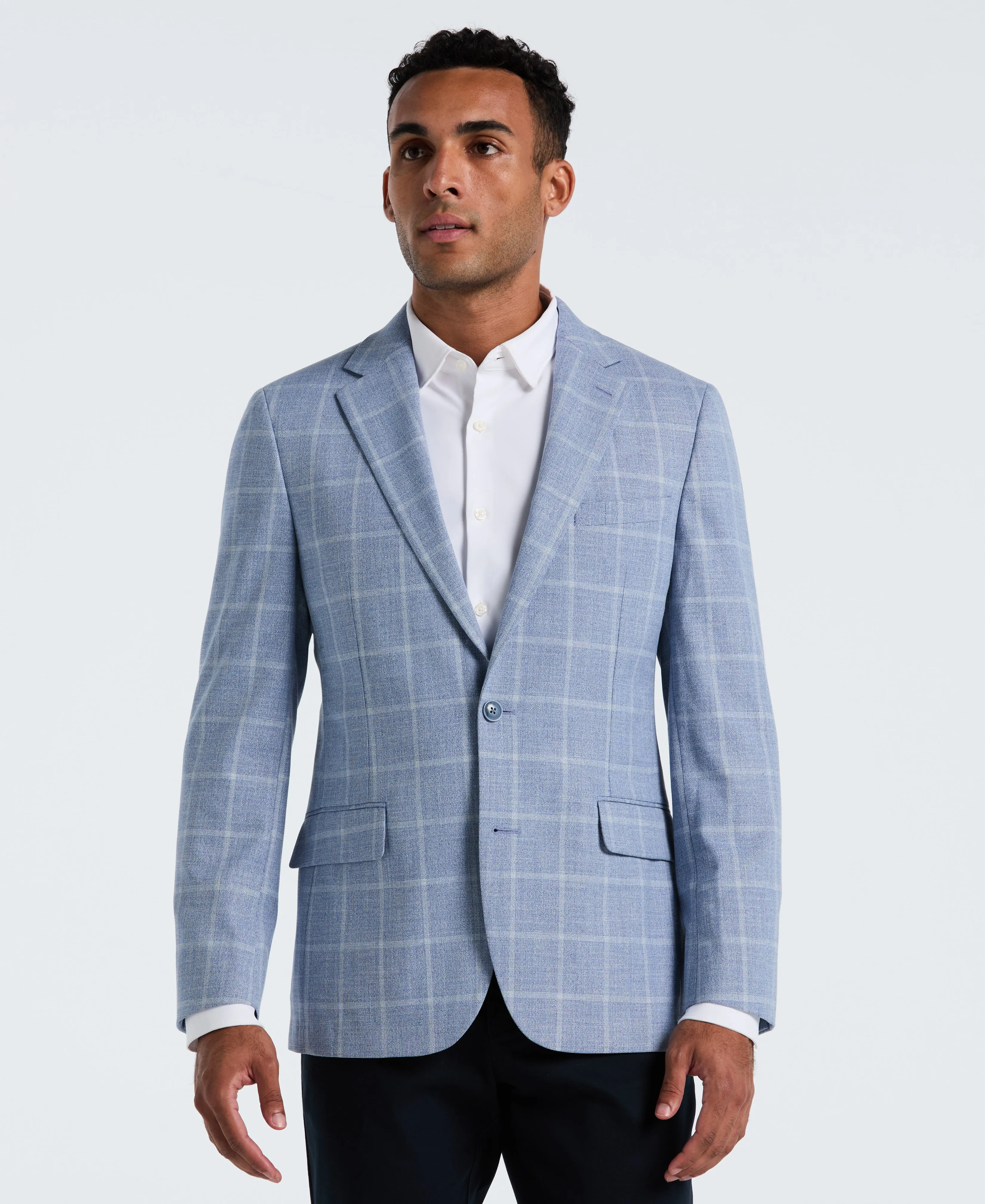 Light Blue Check Sport Coat sold by Original Penguin