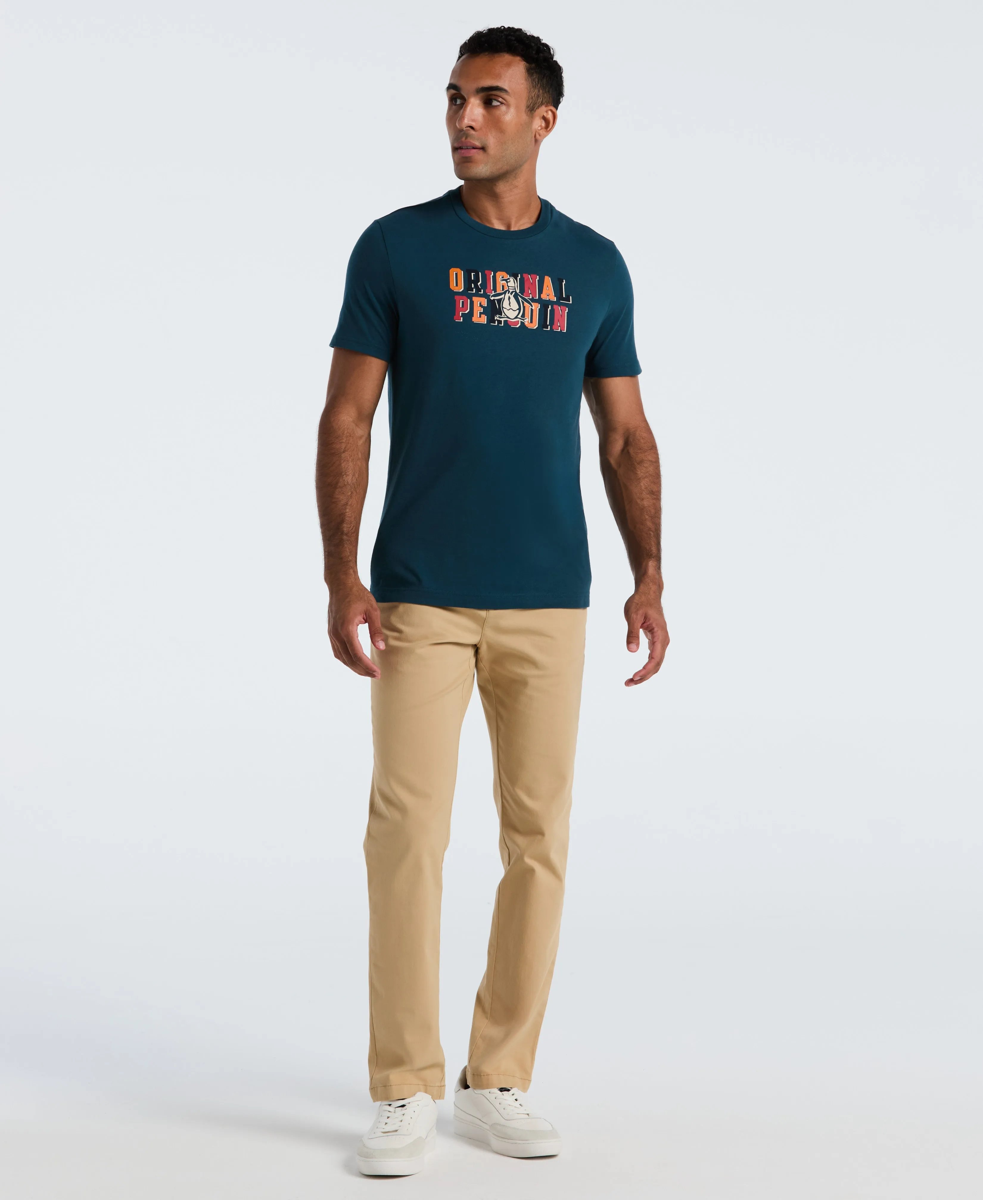 Multi Color Graphic Logo Tee sold by Original Penguin product image thumbnail 3