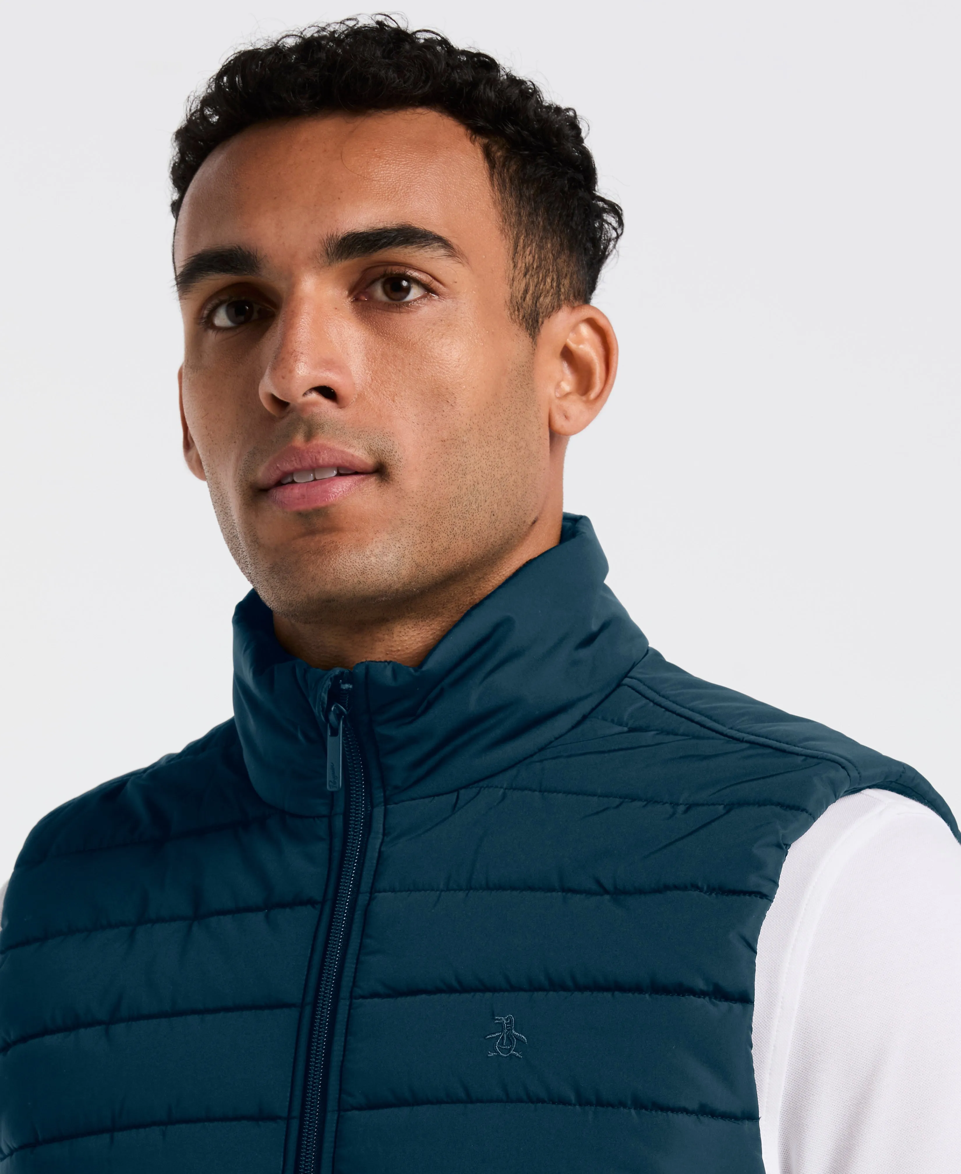 Polyfill Mock Neck Vest sold by Original Penguin product image thumbnail 5