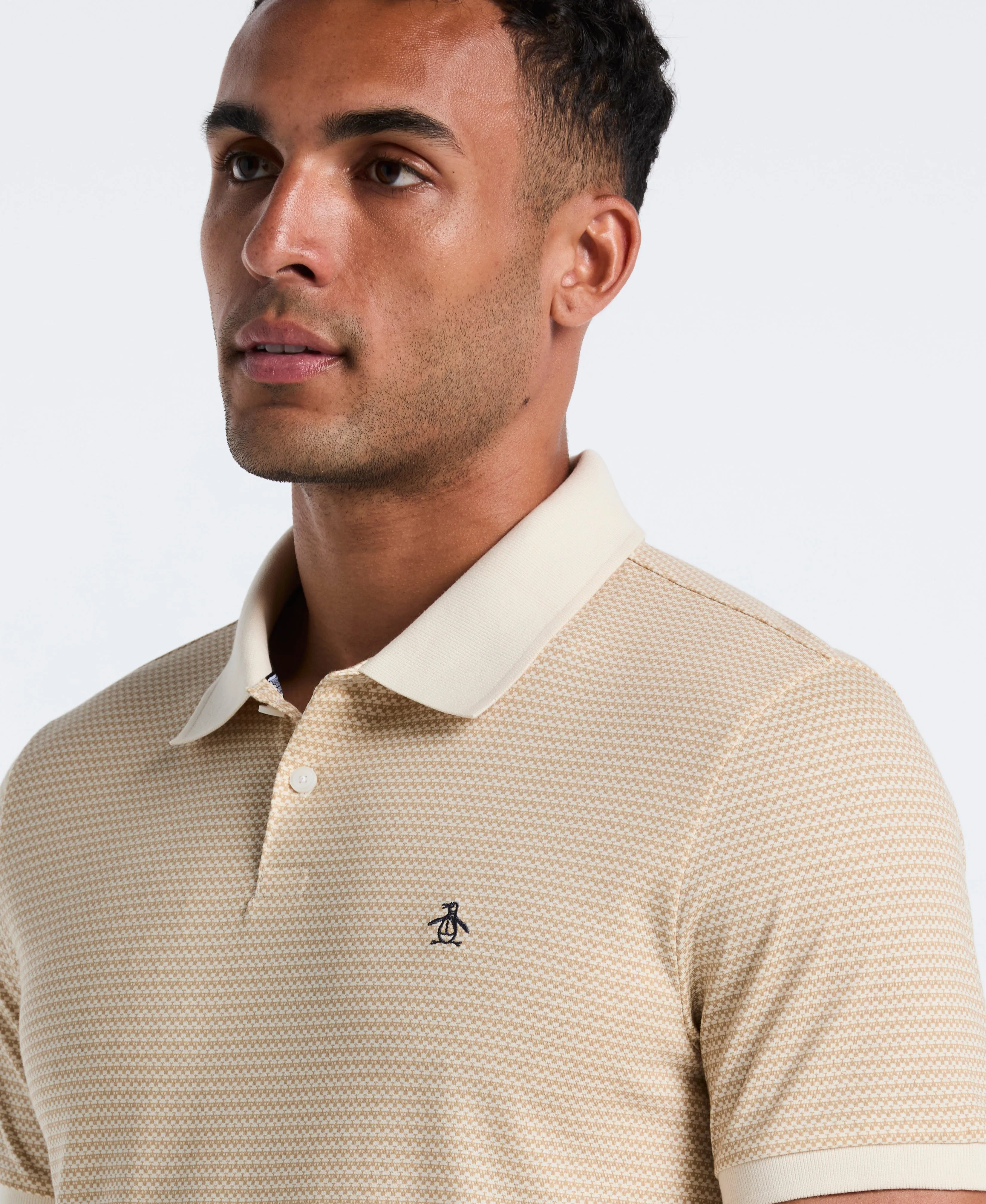 Mini Geo Jersey Polo sold by Original Penguin product image thumbnail 2