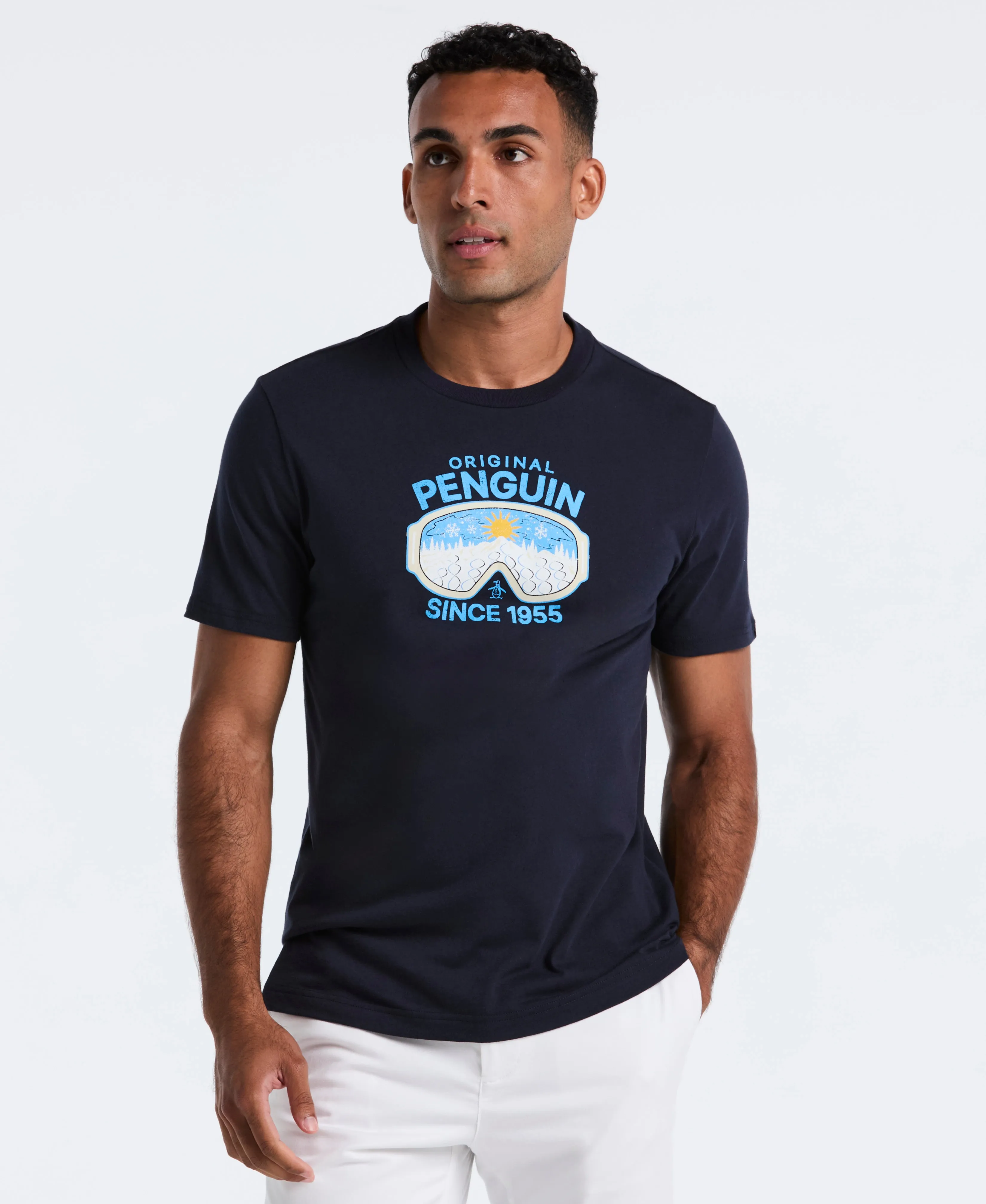 Ski Goggles Graphic Tee sold by Original Penguin product image thumbnail 4