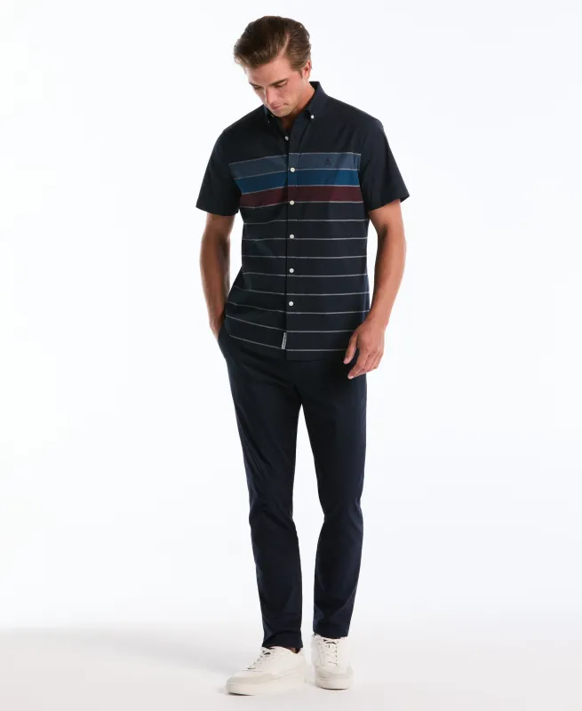 Stripe Button-Down Poplin Shirt sold by Original Penguin