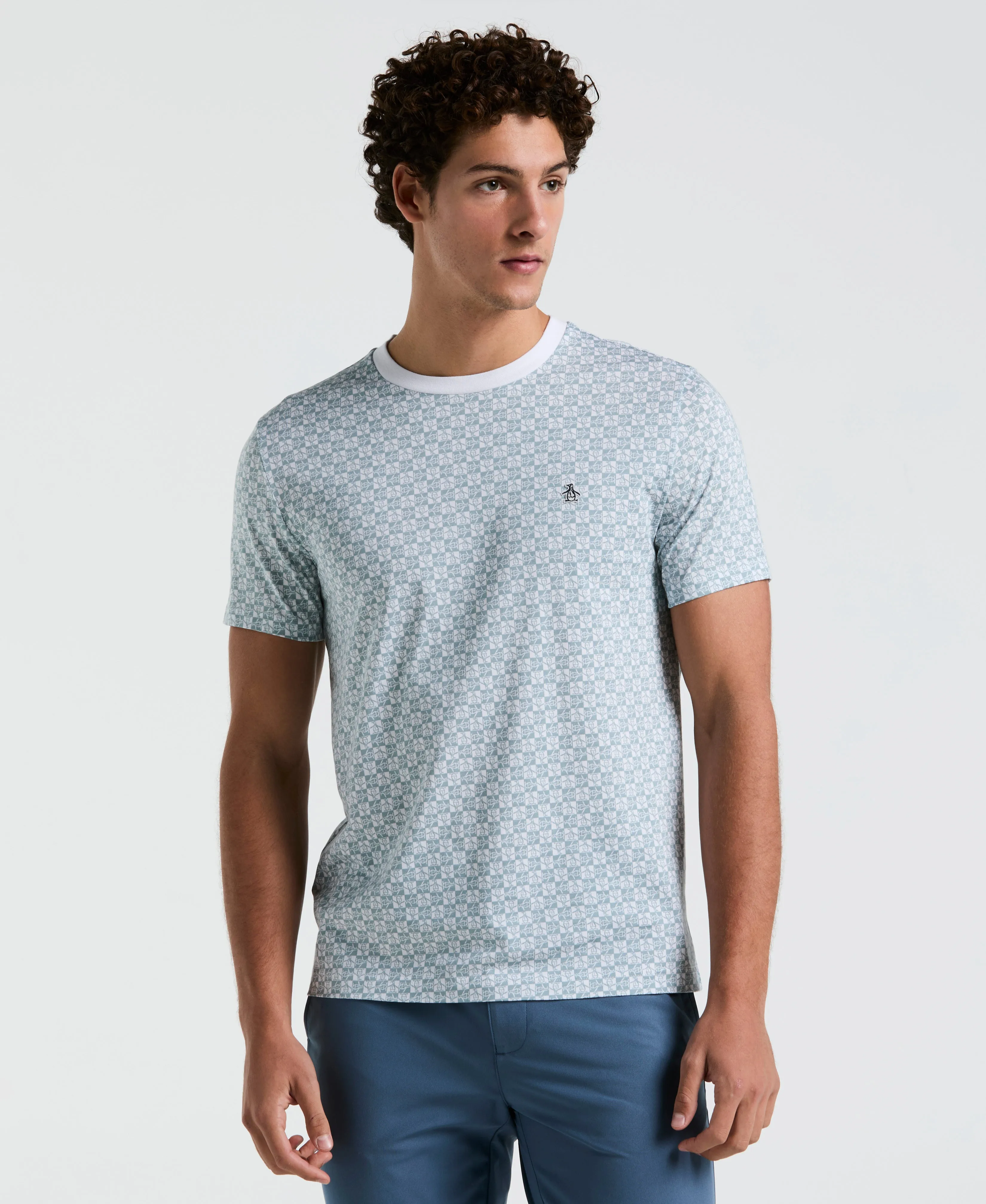 Pete Check Tee sold by Original Penguin