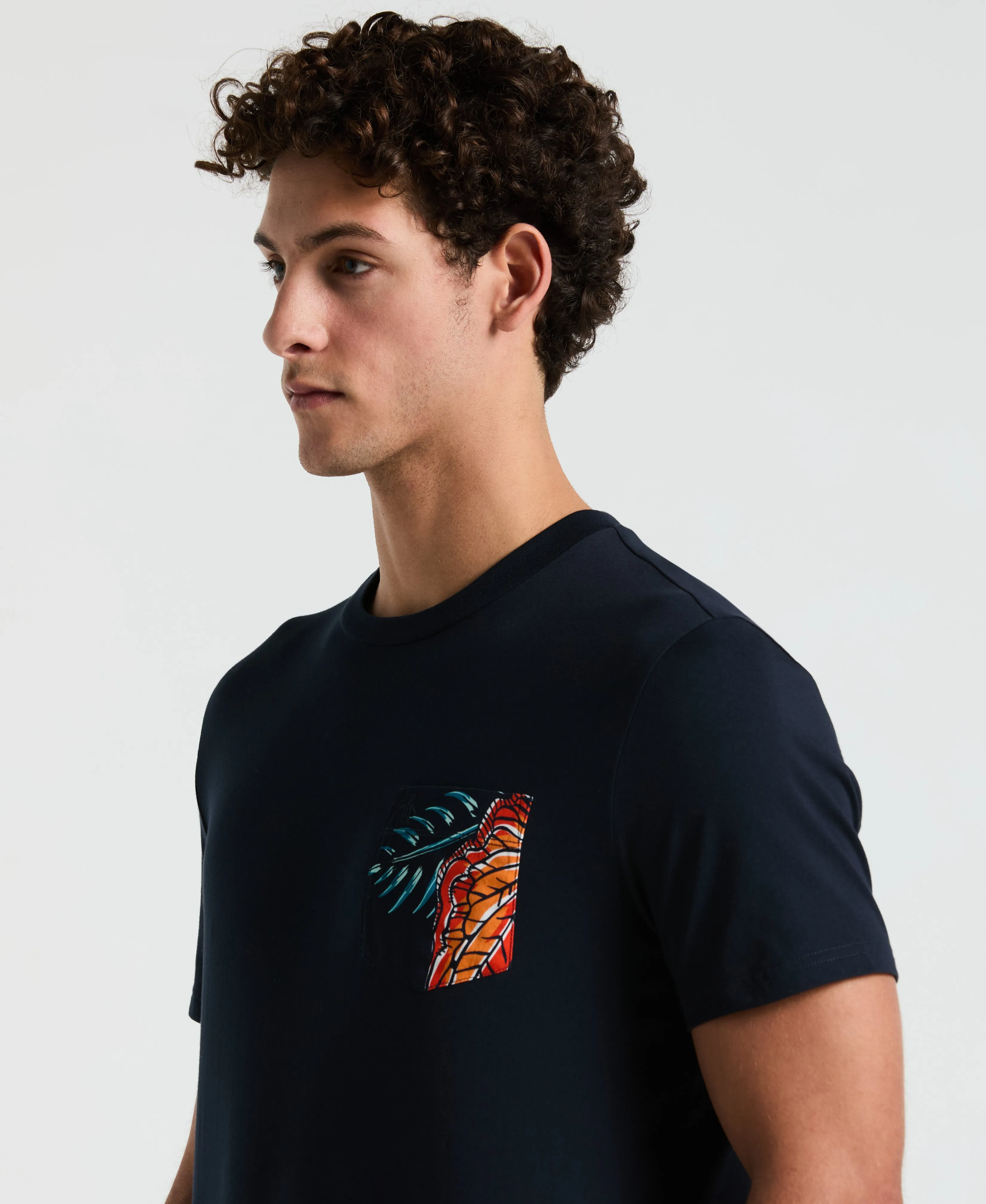 Leaves Print Pocket Jersey Tee sold by Original Penguin product image thumbnail 4