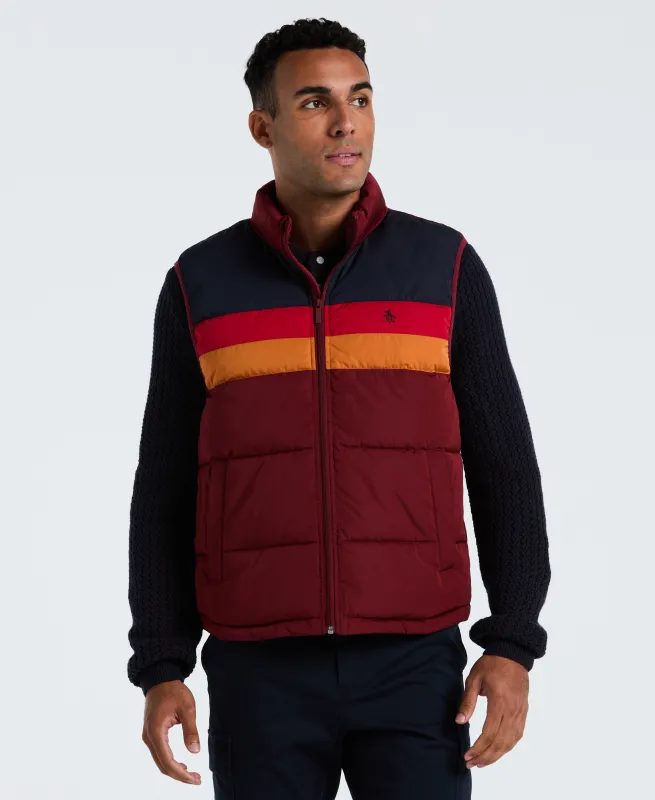 Lightweight Faux Puffer Vest sold by Original Penguin
