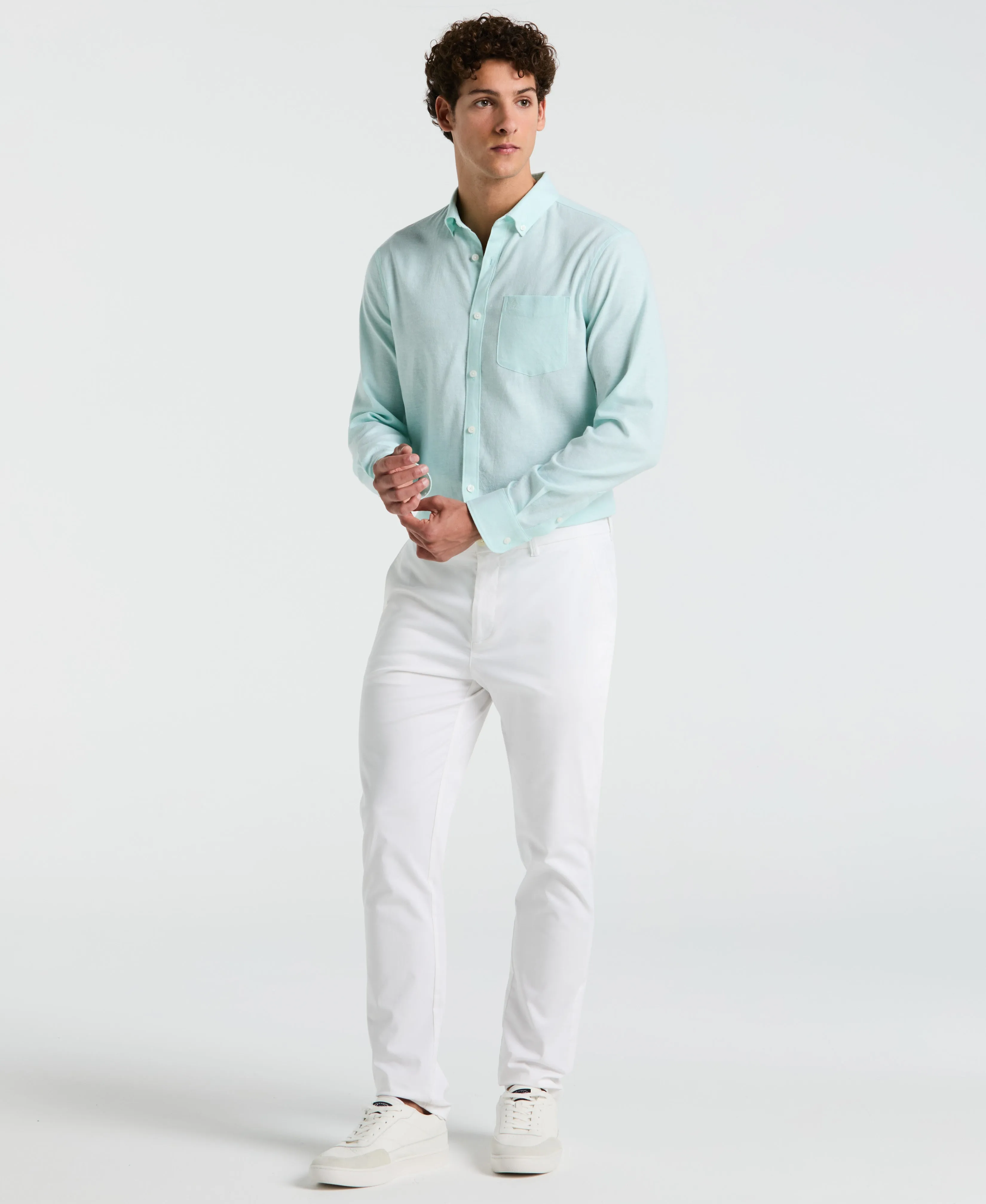 Linen Long Sleeve Shirt sold by Original Penguin product image thumbnail 3